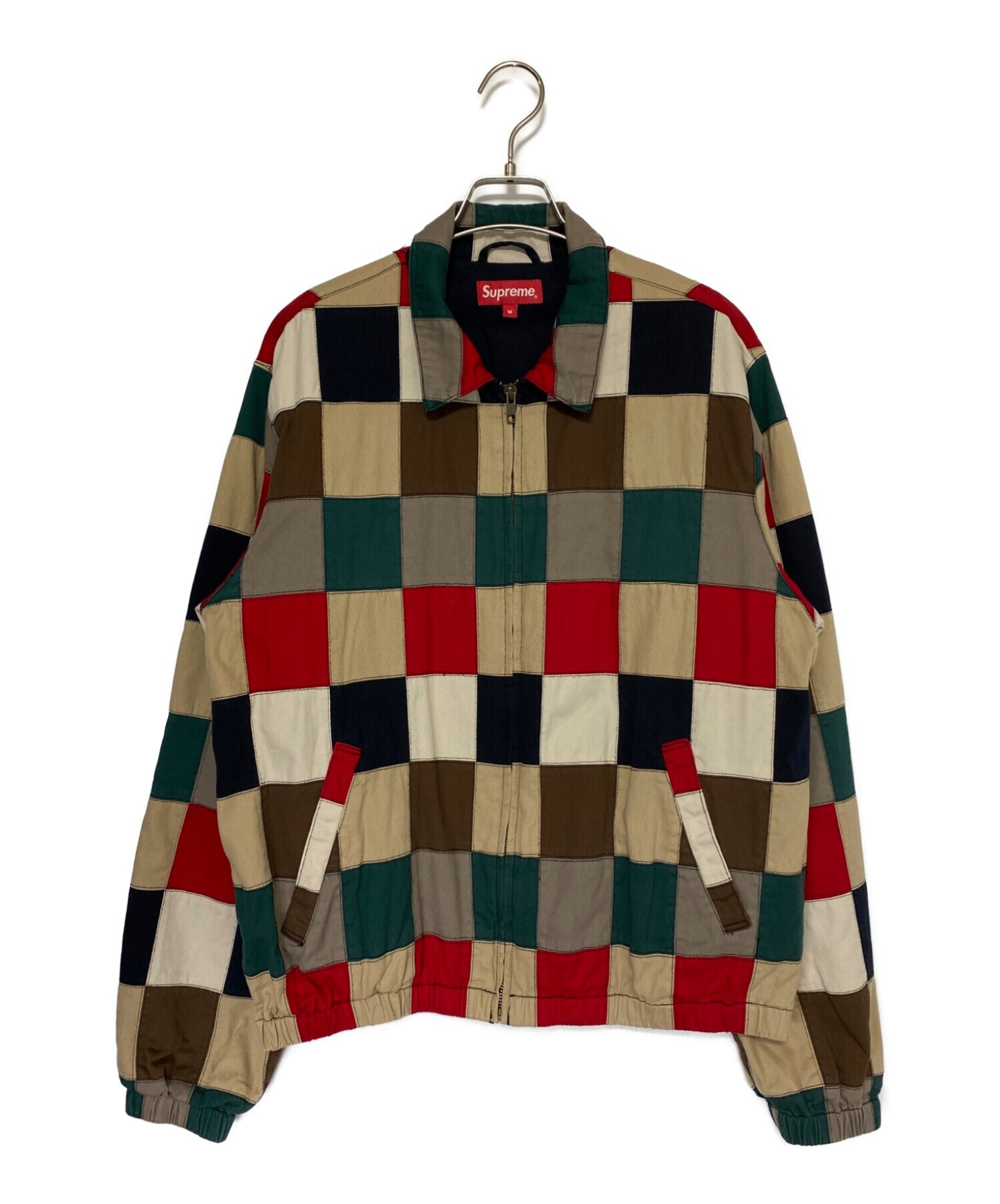 中古・古着通販】SUPREME (シュプリーム) PATCHWORK HARRINGTON JACKET 