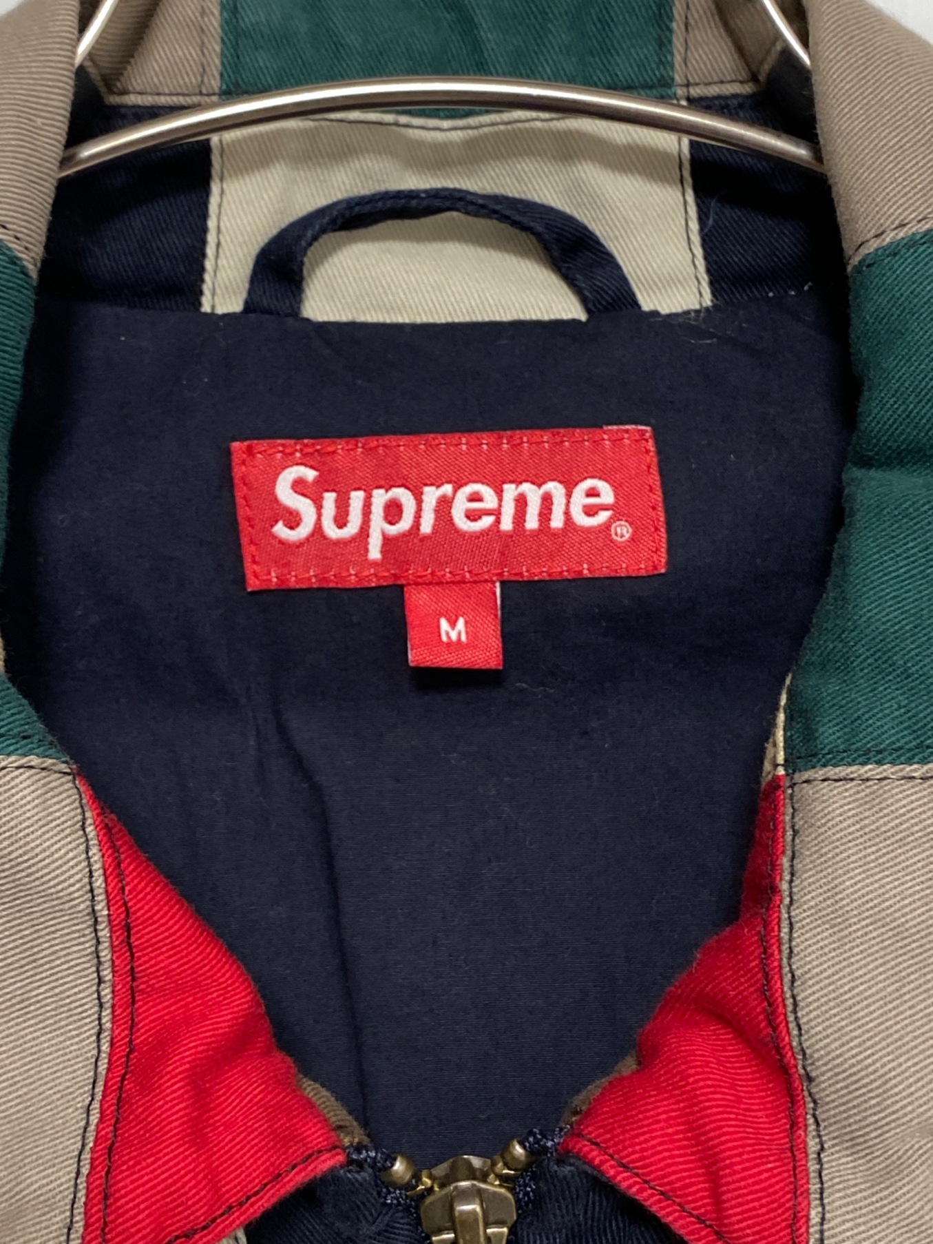 中古・古着通販】SUPREME (シュプリーム) PATCHWORK HARRINGTON JACKET 