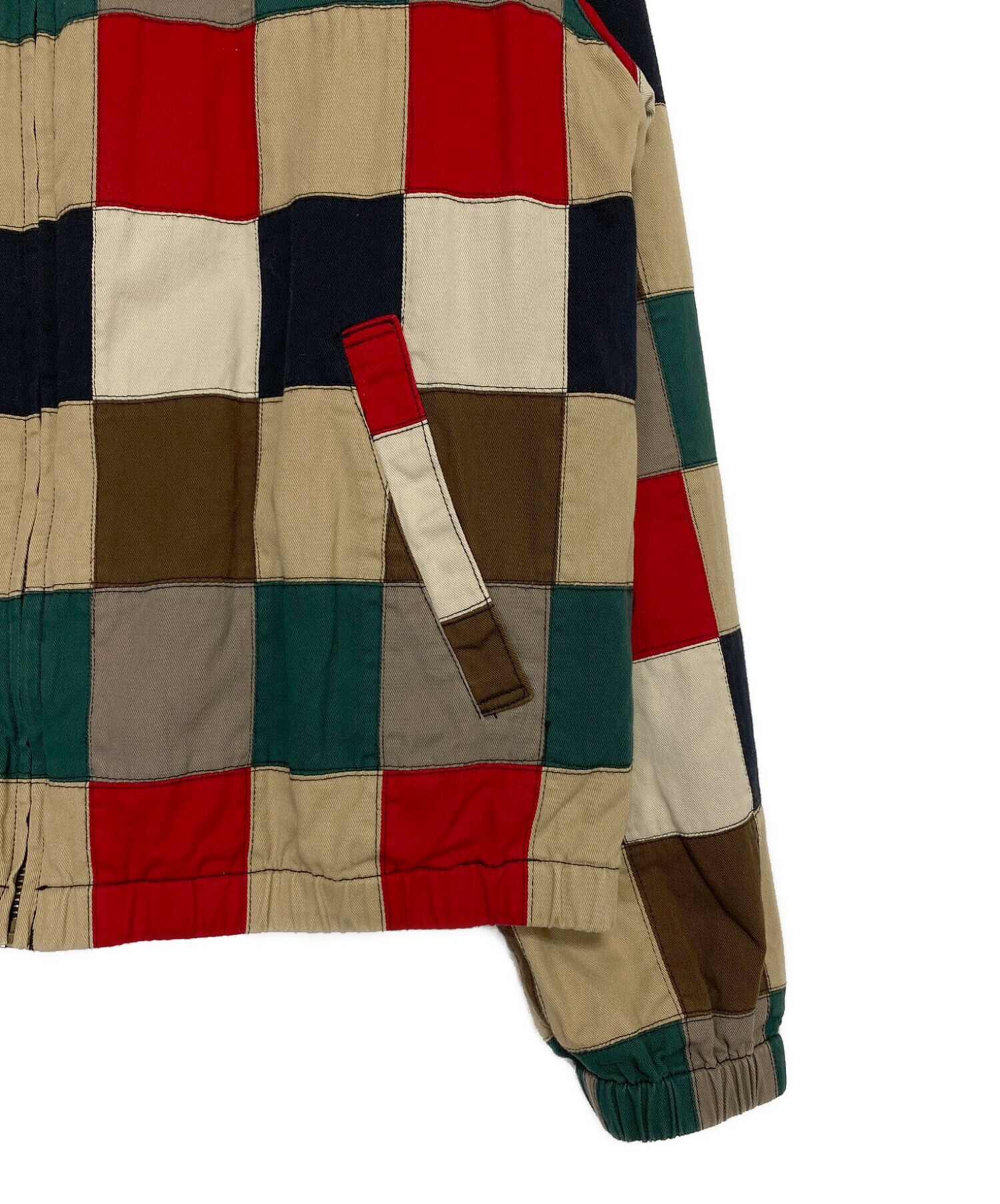 中古・古着通販】SUPREME (シュプリーム) PATCHWORK HARRINGTON JACKET