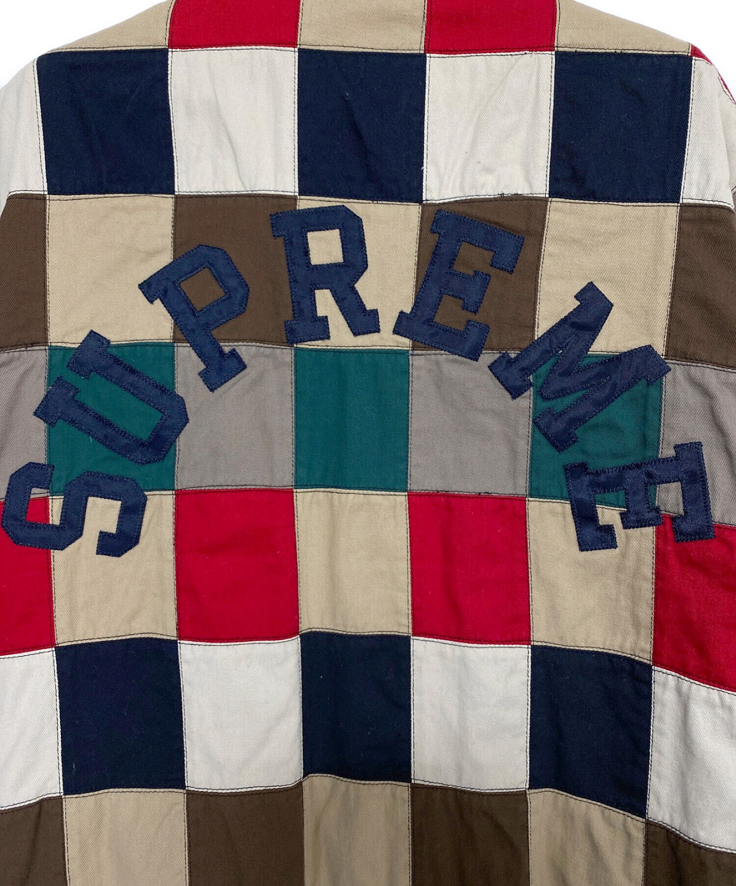 中古・古着通販】SUPREME (シュプリーム) PATCHWORK HARRINGTON JACKET 