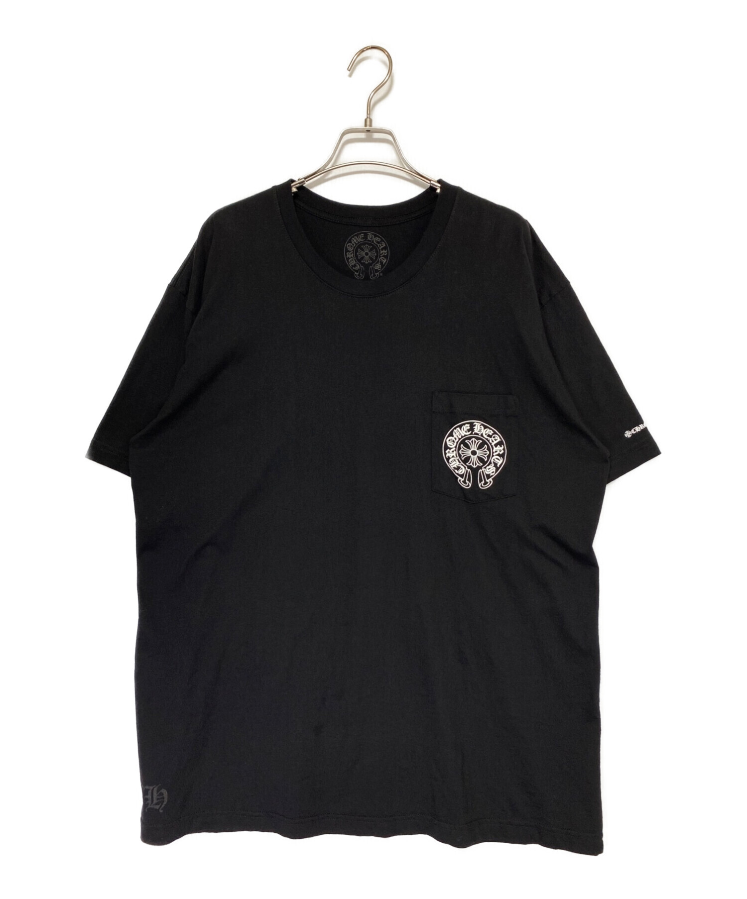 中古・古着通販】CHROME HEARTS (クロムハーツ) Tシャツ ブラック