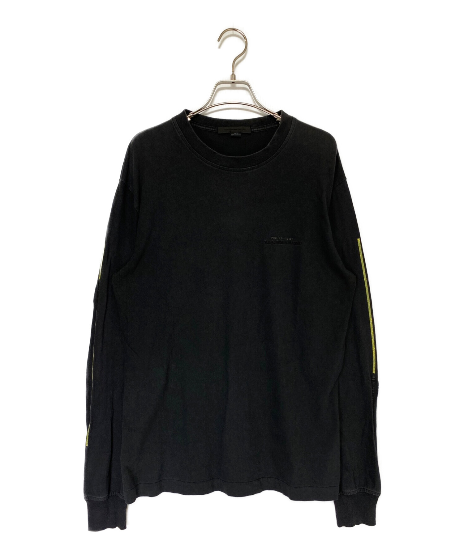 alexanderwang alexanderwang ブラック 長袖Tシャツ ブラック 長袖