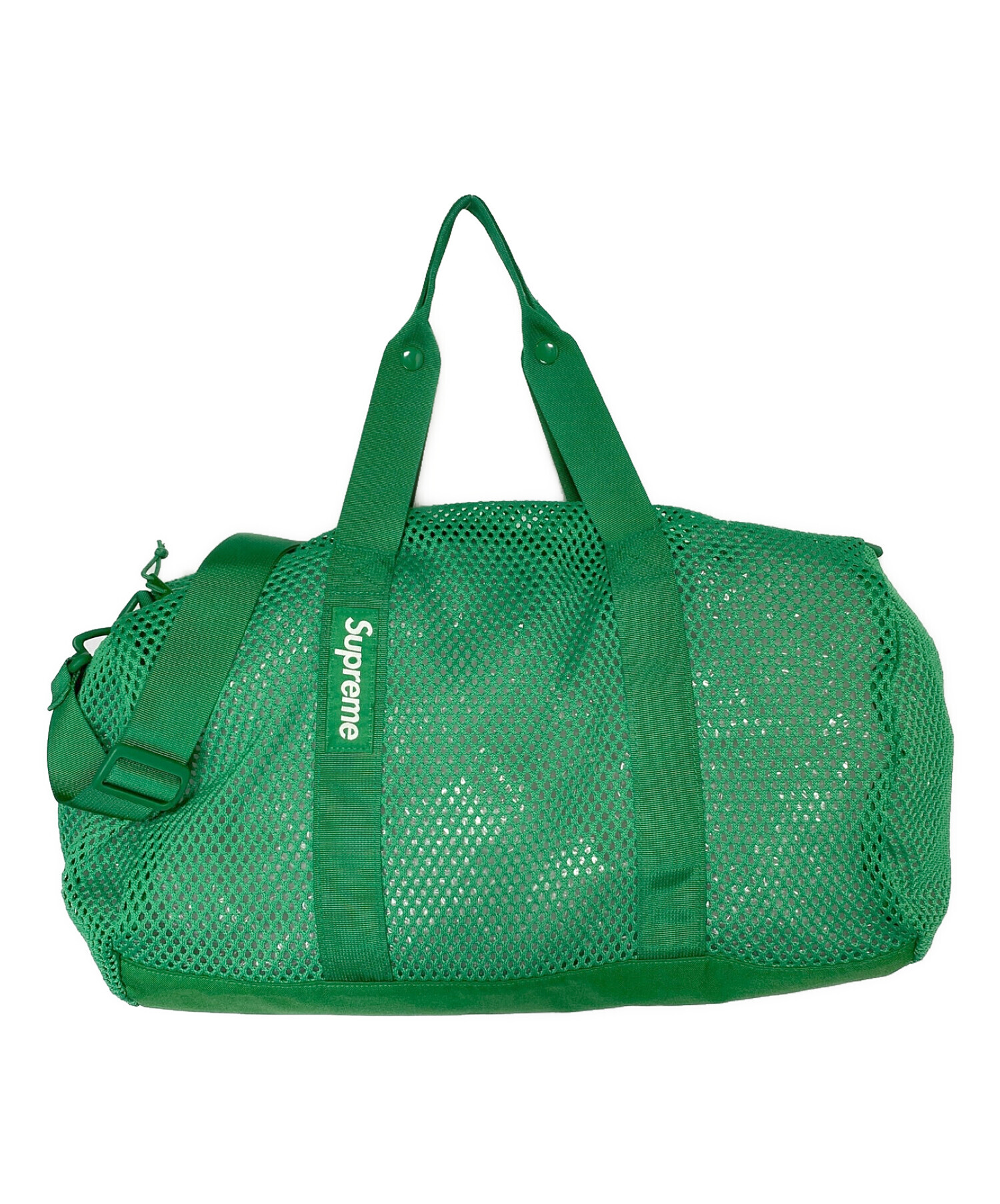 最終値下げ　SUPREME シュプリーム メッシュ ダッフルバッグ 中古・古着通販】SUPREME (シュプリーム) Mesh Duffle Bag グリーン