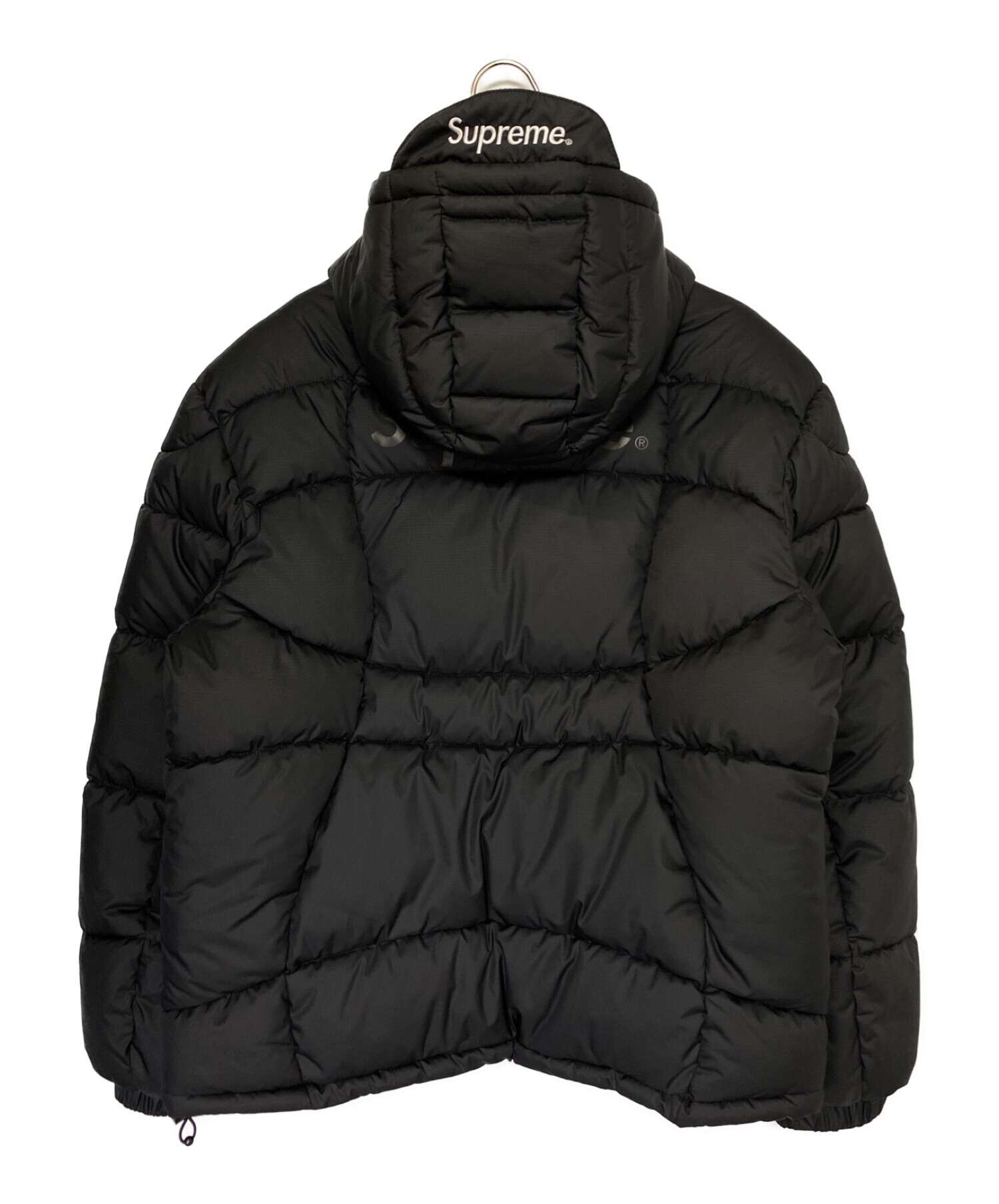美品　supreme warp hooded puffy jacket S supreme Warp Hooded Puffy Jacket