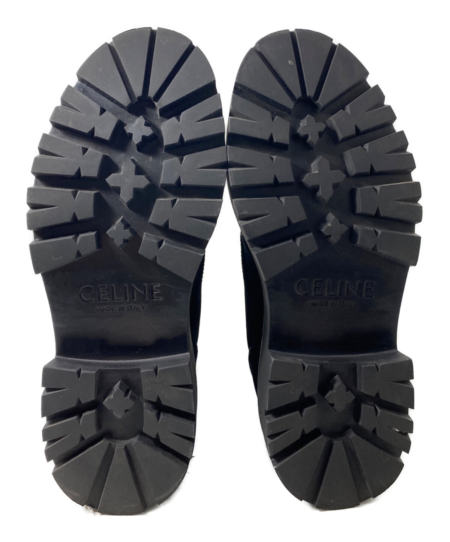 中古・古着通販】CELINE (セリーヌ) バルキーレースアップ シューズ