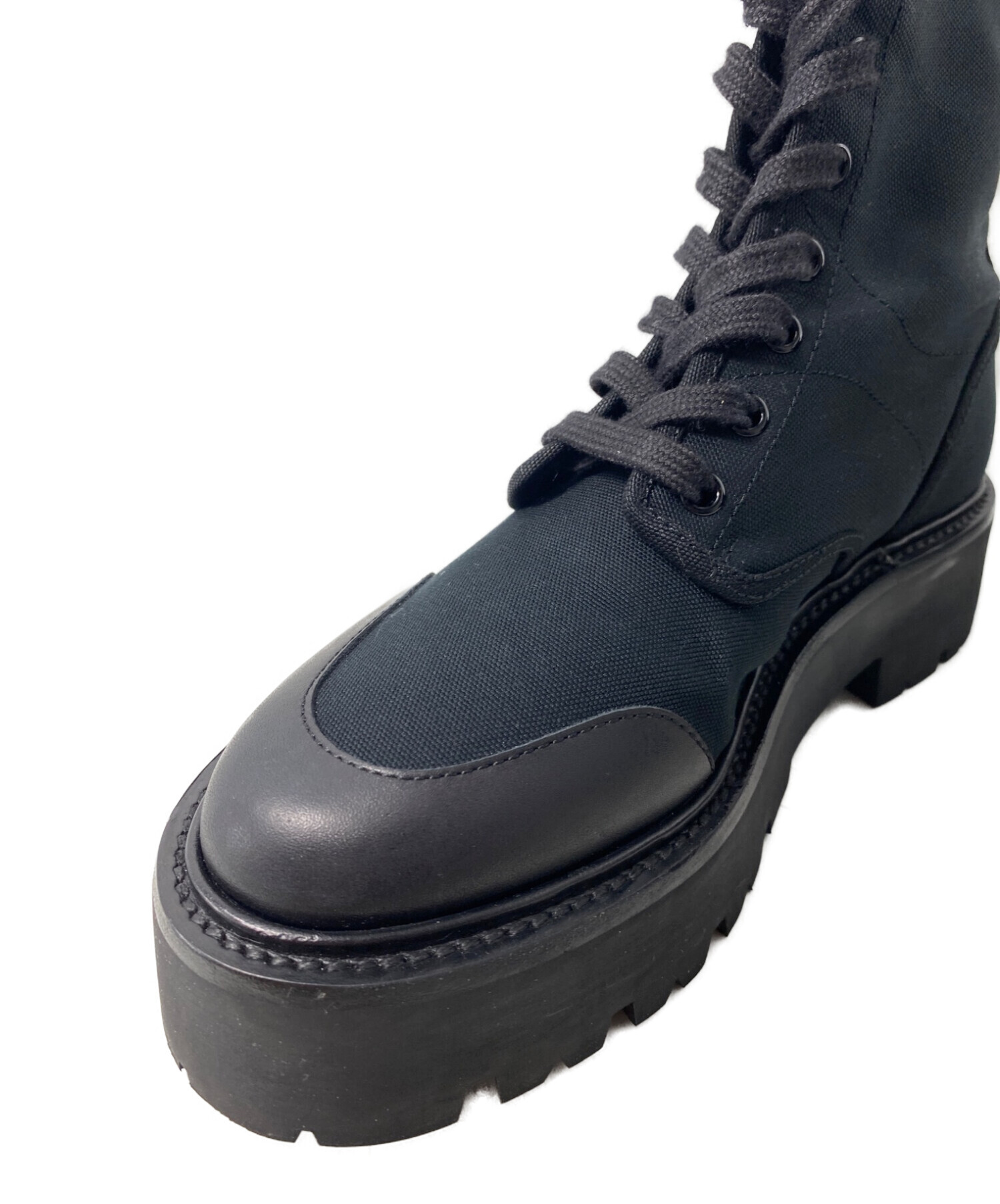 中古・古着通販】CELINE (セリーヌ) バルキーレースアップ シューズ