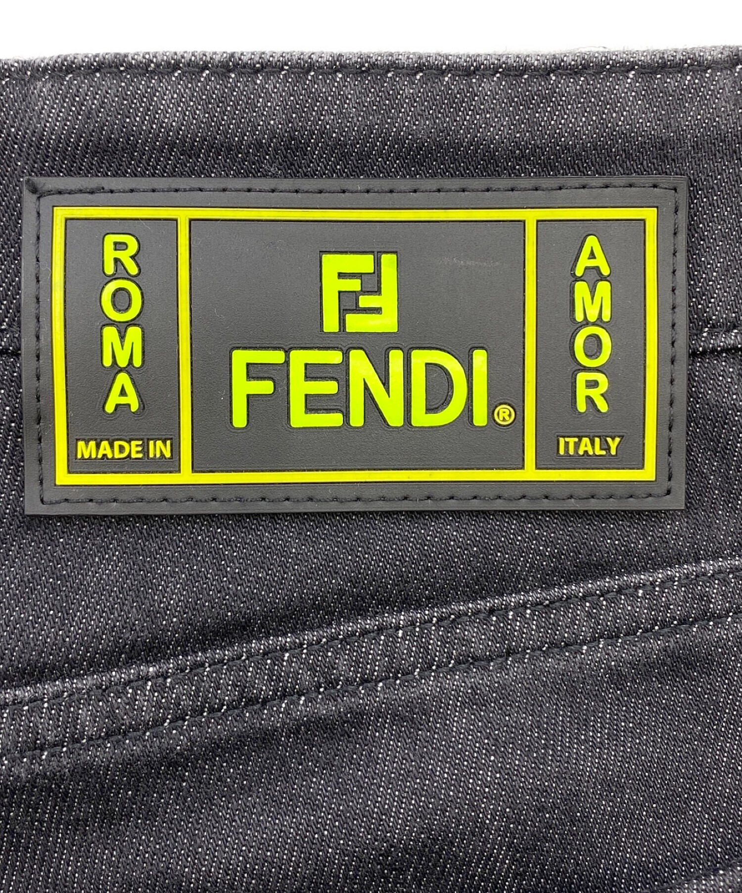 中古・古着通販】FENDI (フェンディ) Monster Eye Black Slim Fit