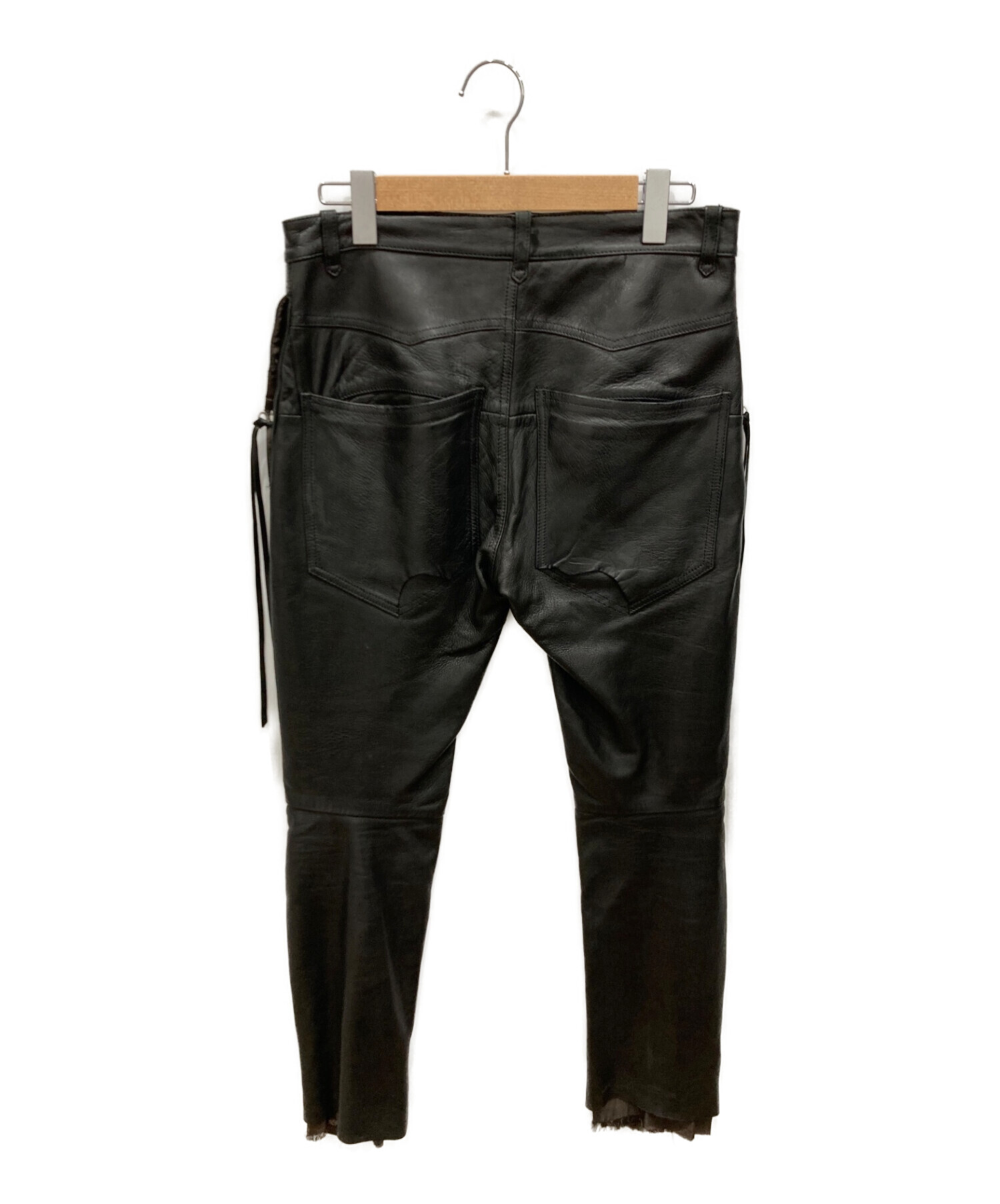 bed j.w ford ロイヤル別注 パンツ 中古・古着通販】BED J.W. FORD (ベッドフォード) レイヤードレザー