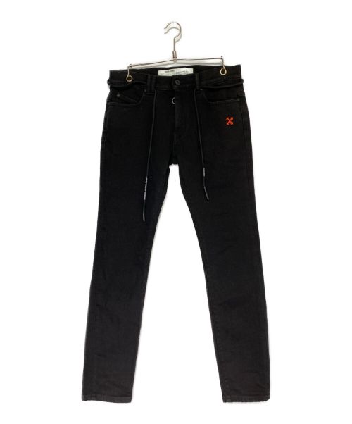 中古・古着通販】OFFWHITE (オフホワイト) Diag Logo Skinny Jeans
