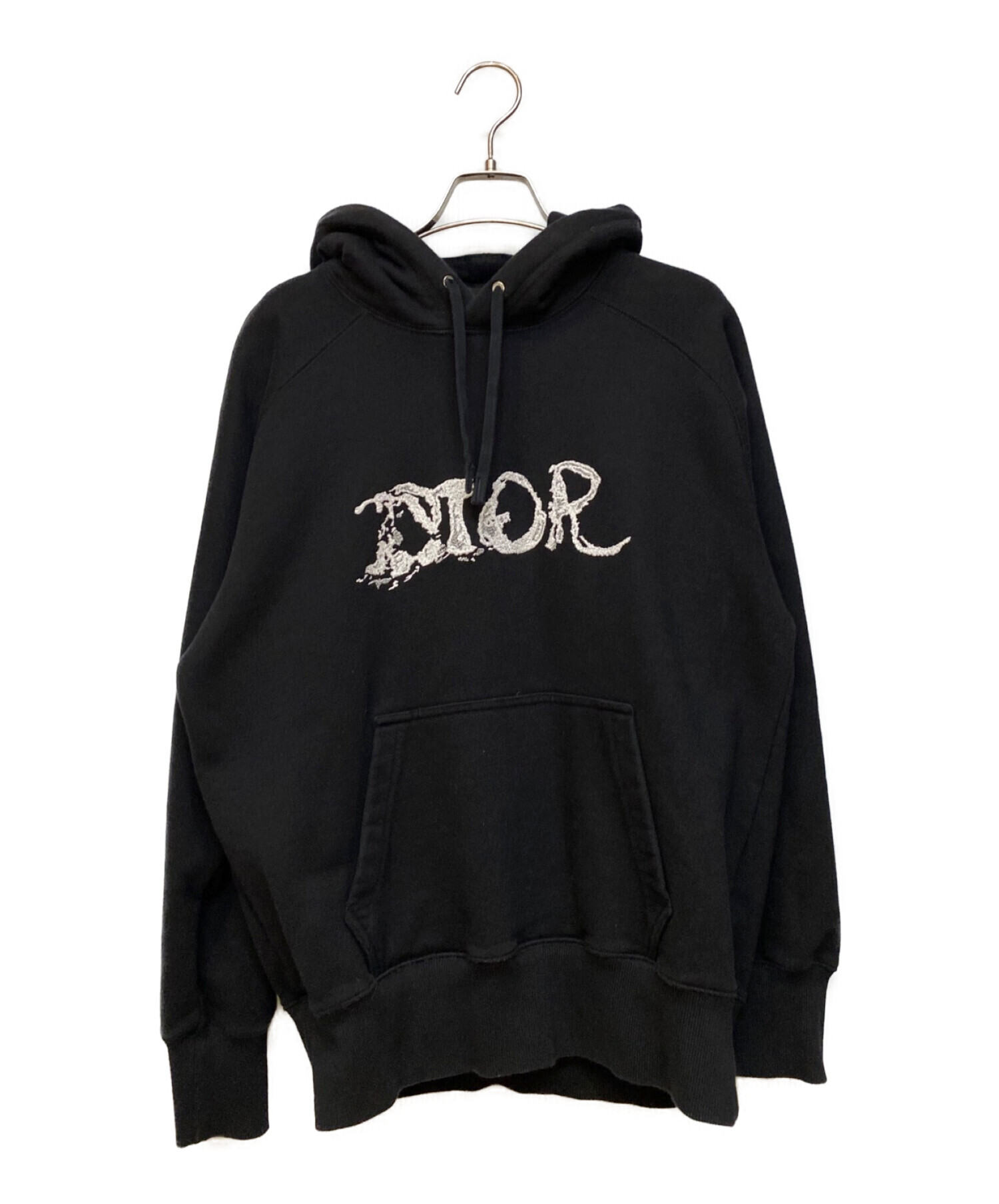 ディオール サイズ:M  21AW  143J688A0531 DIOR AND PETER DOIG ロゴ刺繍パーカー 中古 SS13 中古・古着通販】Christian Dior (クリスチャン ディオール) PETER