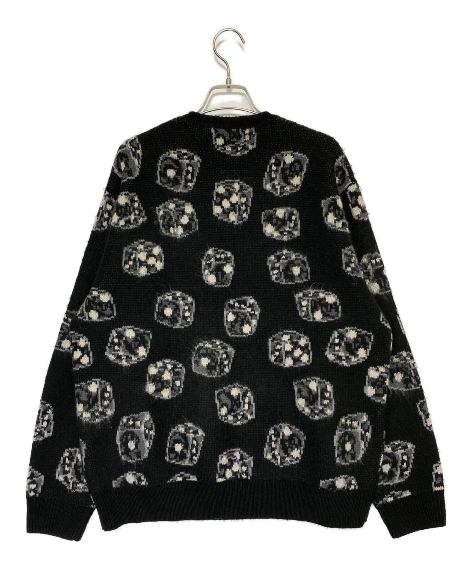 中古・古着通販】SUPREME (シュプリーム) Dice Sweater ブラック 
