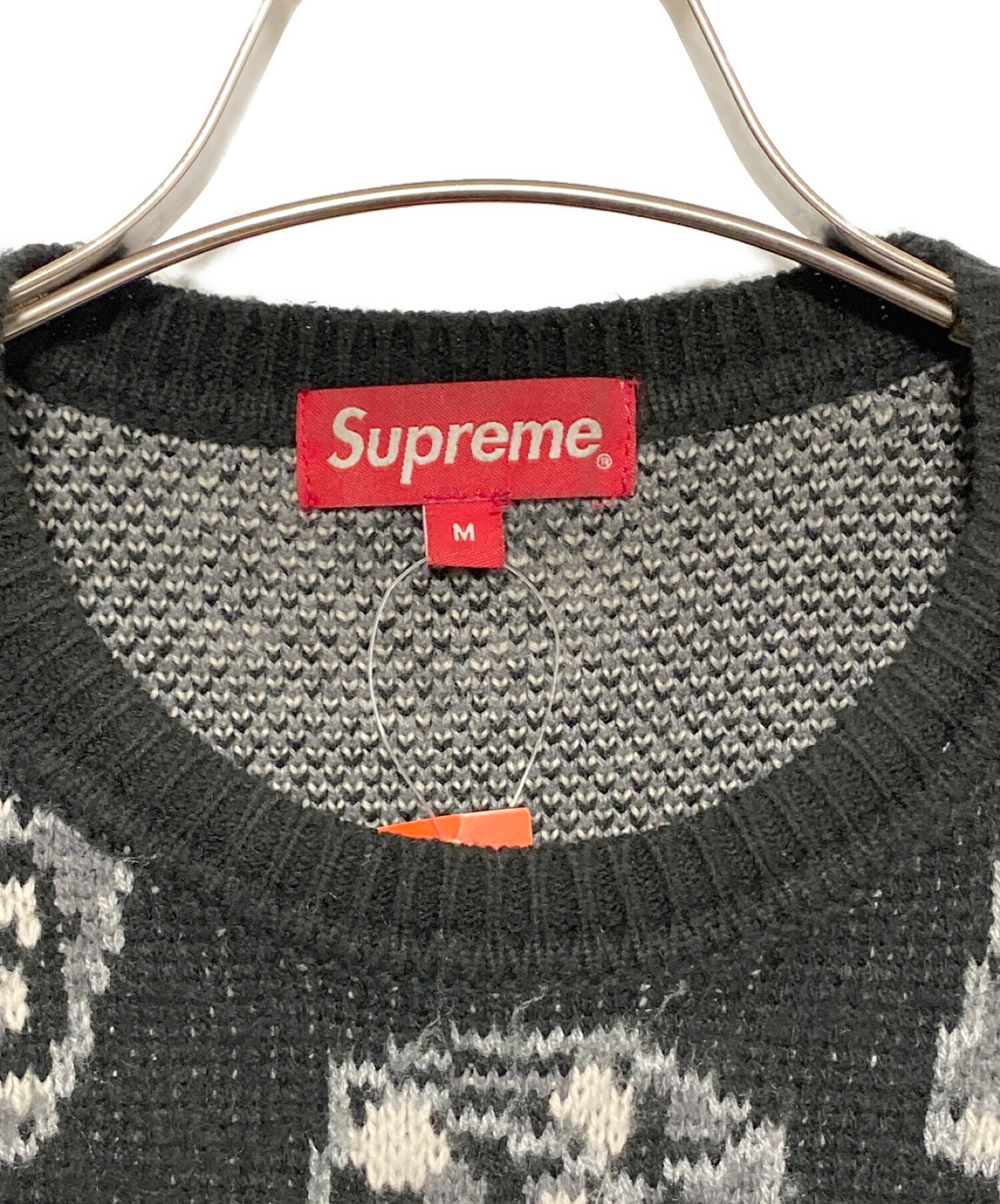 中古・古着通販】SUPREME (シュプリーム) Dice Sweater ブラック