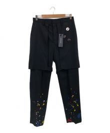 中古・古着通販】ALMOSTBLACK (オールモストブラック) PAINTED BONDAGE 
