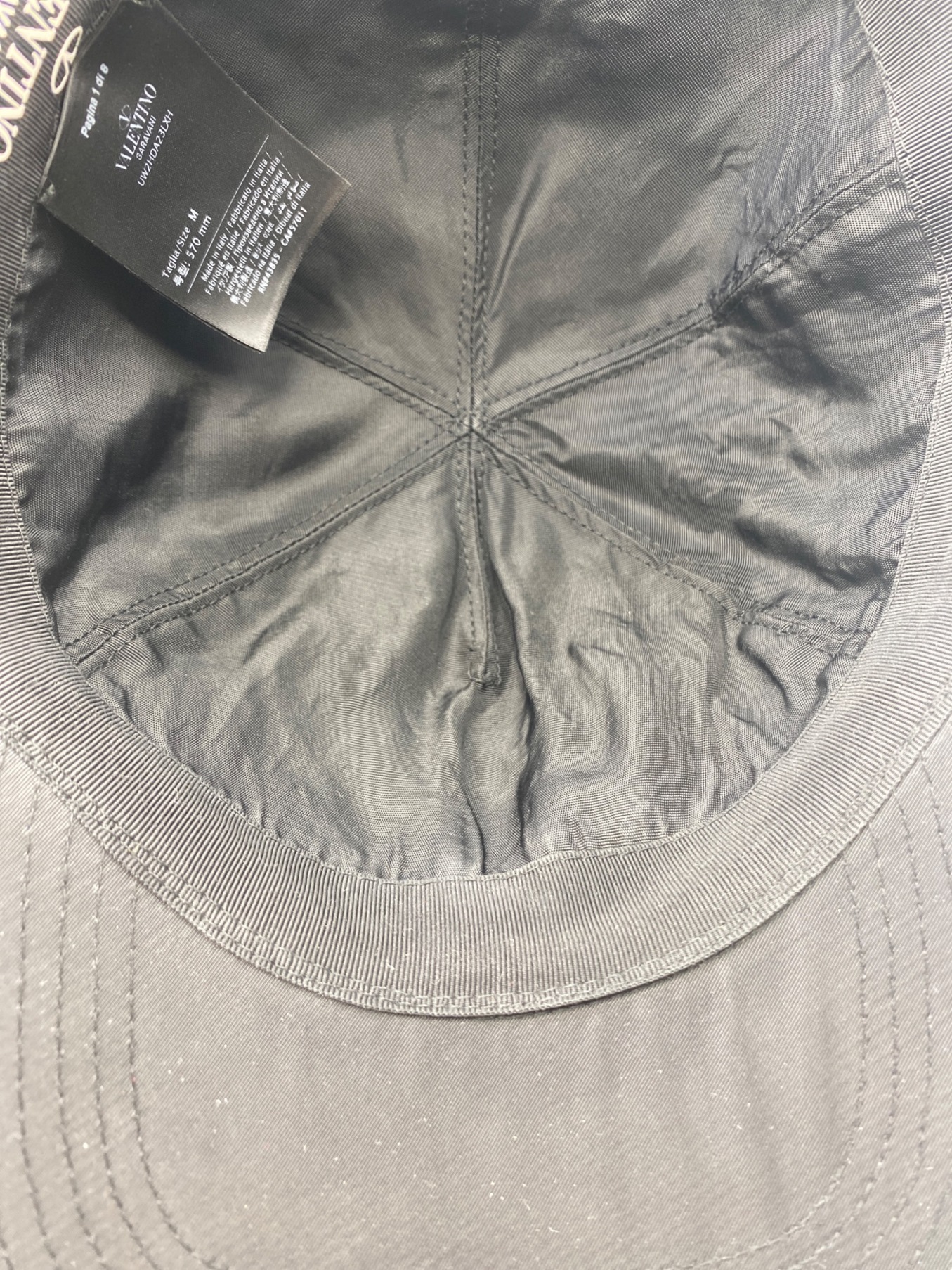 VALENTINO ヴァレンティノ キャップ メンズ 【古着】【中古】 中古・古着通販】VALENTINO (ヴァレンティノ) VLTNキャップ サイズ:57