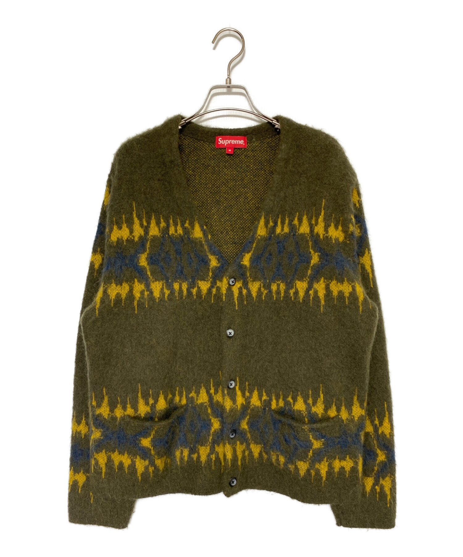 中古・古着通販】SUPREME (シュプリーム) Abstract Stripe Cardigan 