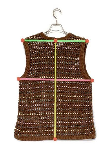 中古・古着通販】SUPREME (シュプリーム) Beaded Sweater Vest