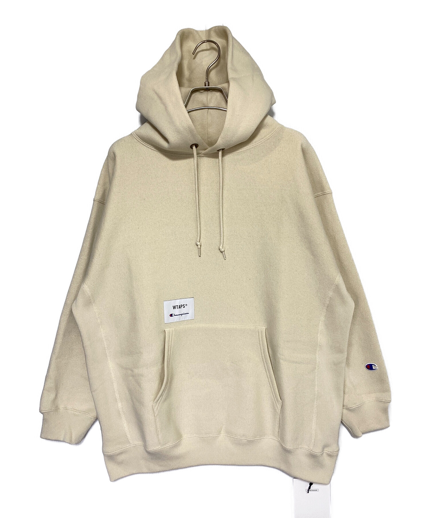 WTAPS Champion ACADEMY HOODED パーカー　s 中古・古着通販】WTAPS (ダブルタップス) Champion (チャンピオン