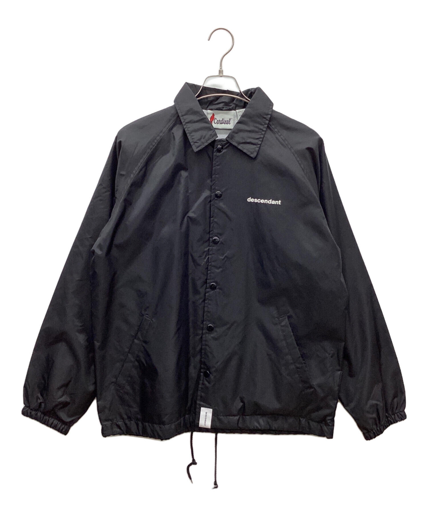 中古・古着通販】DESCENDANT (ディセンダント) COACH JACKET ブラック