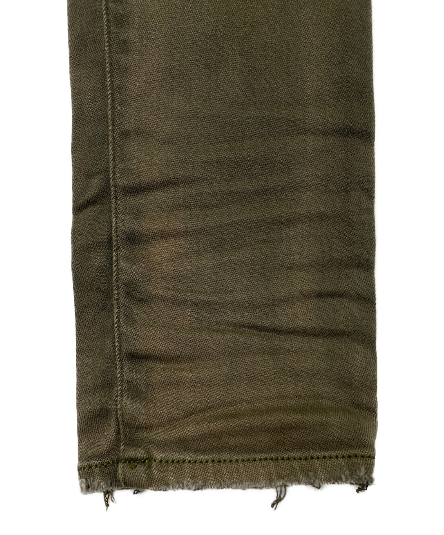中古・古着通販】AMIRI (アミリ) MX1 BANDANA JEAN オリーブ サイズ:29