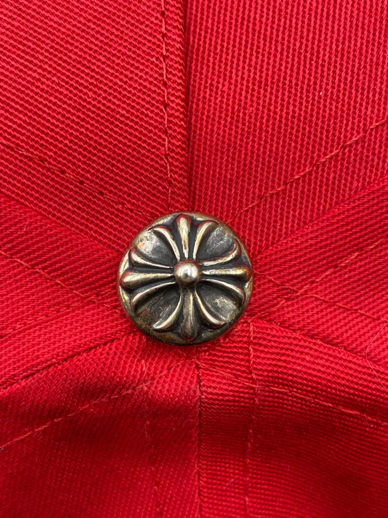 中古・古着通販】CHROME HEARTS (クロムハーツ) キャップ レッド 