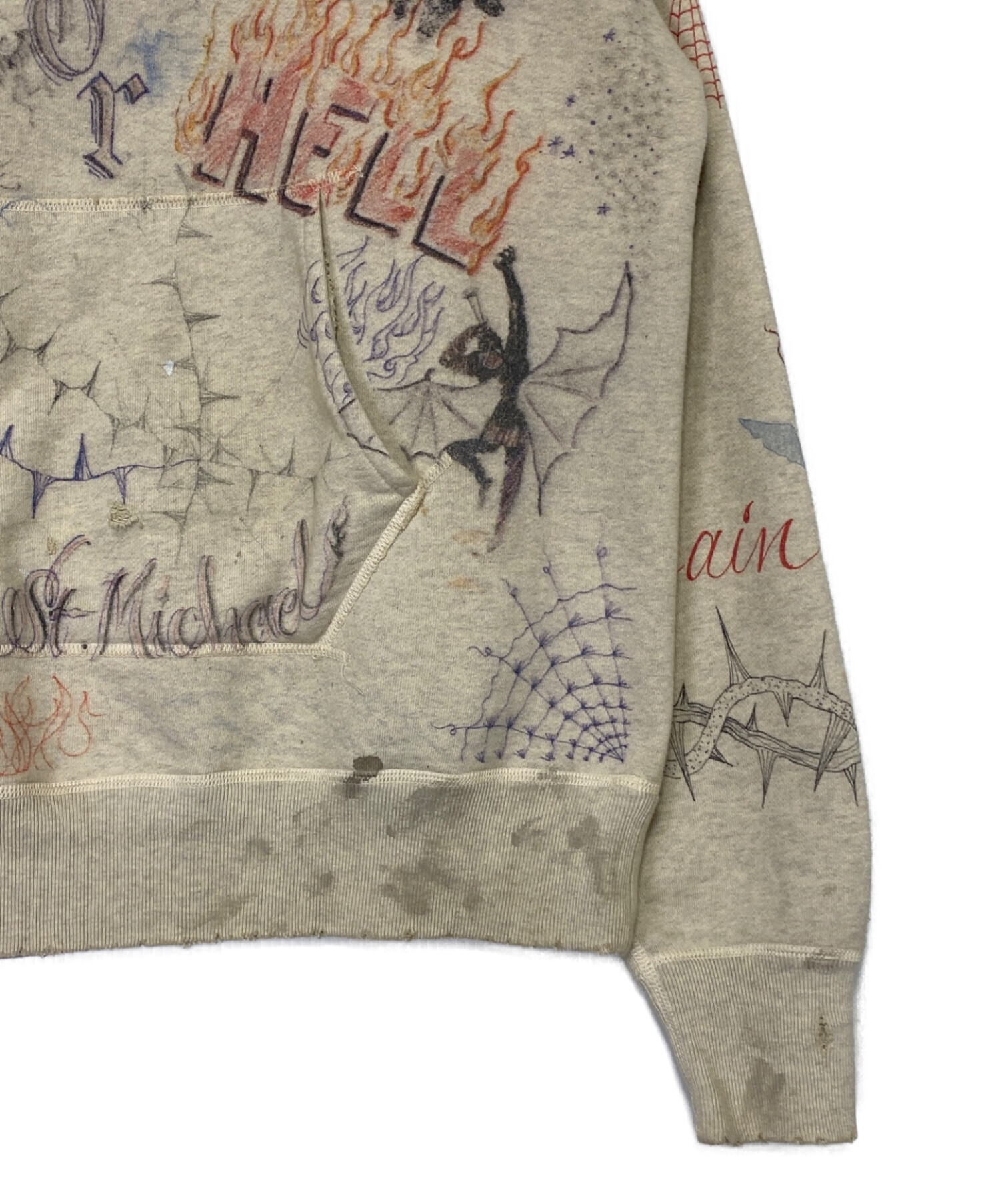 SAINT MICHAEL HOODIE DR.WOO パーカー　サイズＭ DW_HOODIE/Dr.Woo | Why are you here?