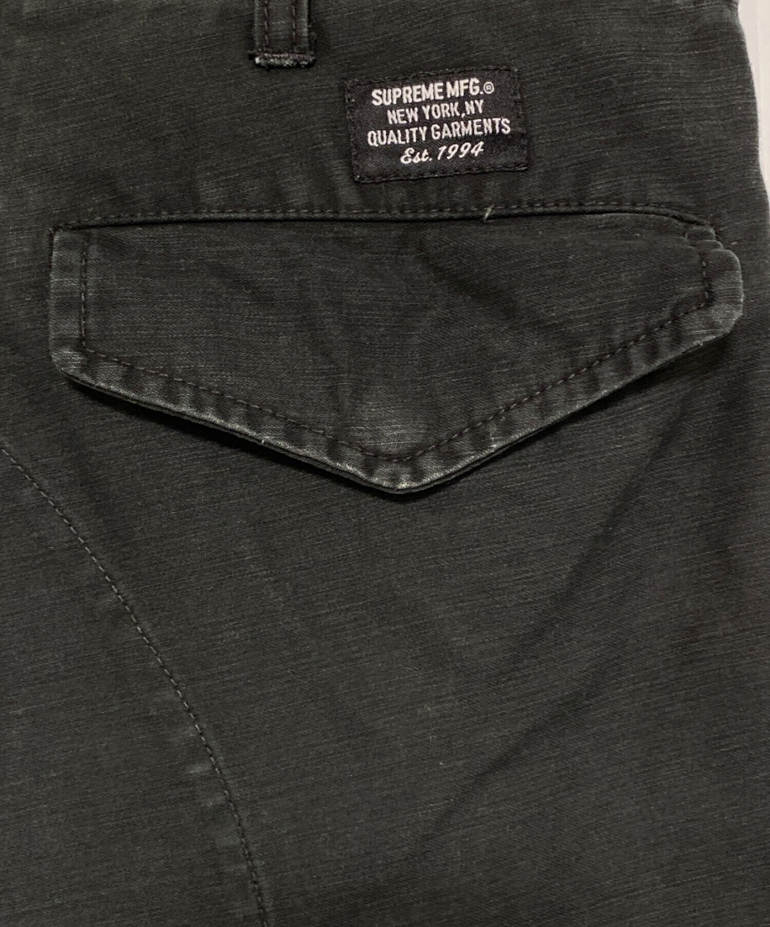 中古・古着通販】SUPREME (シュプリーム) cargo pant ブラック サイズ