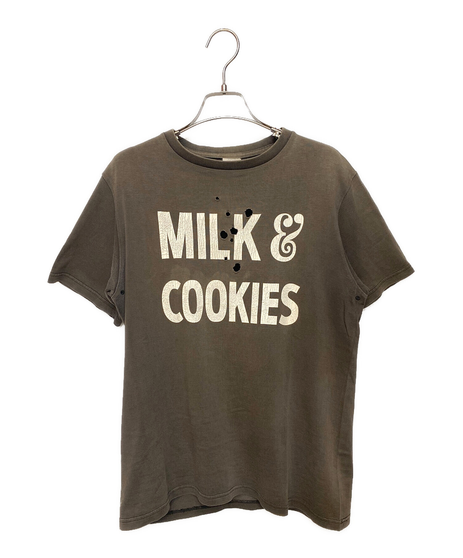 ナンバーナイン 当時物 MILK&COOKIES Tシャツ キムタク着 サイズ4 中古・古着通販】NUMBER (N)INE (ナンバーナイン) 01SS MILK&COOKIES