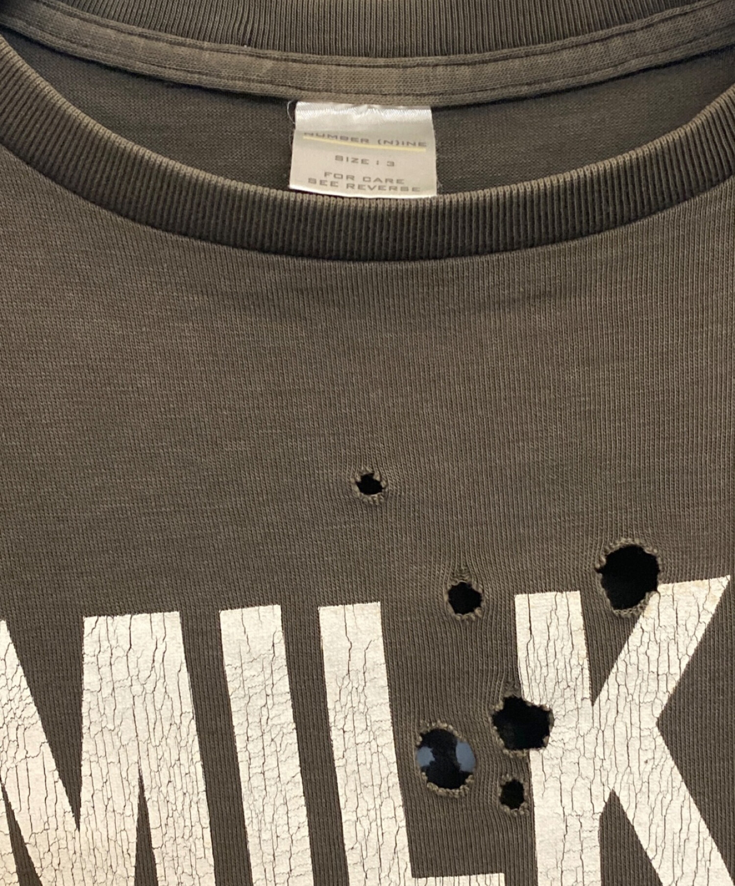 中古・古着通販】NUMBER (N)INE (ナンバーナイン) 01SS MILK&COOKIES