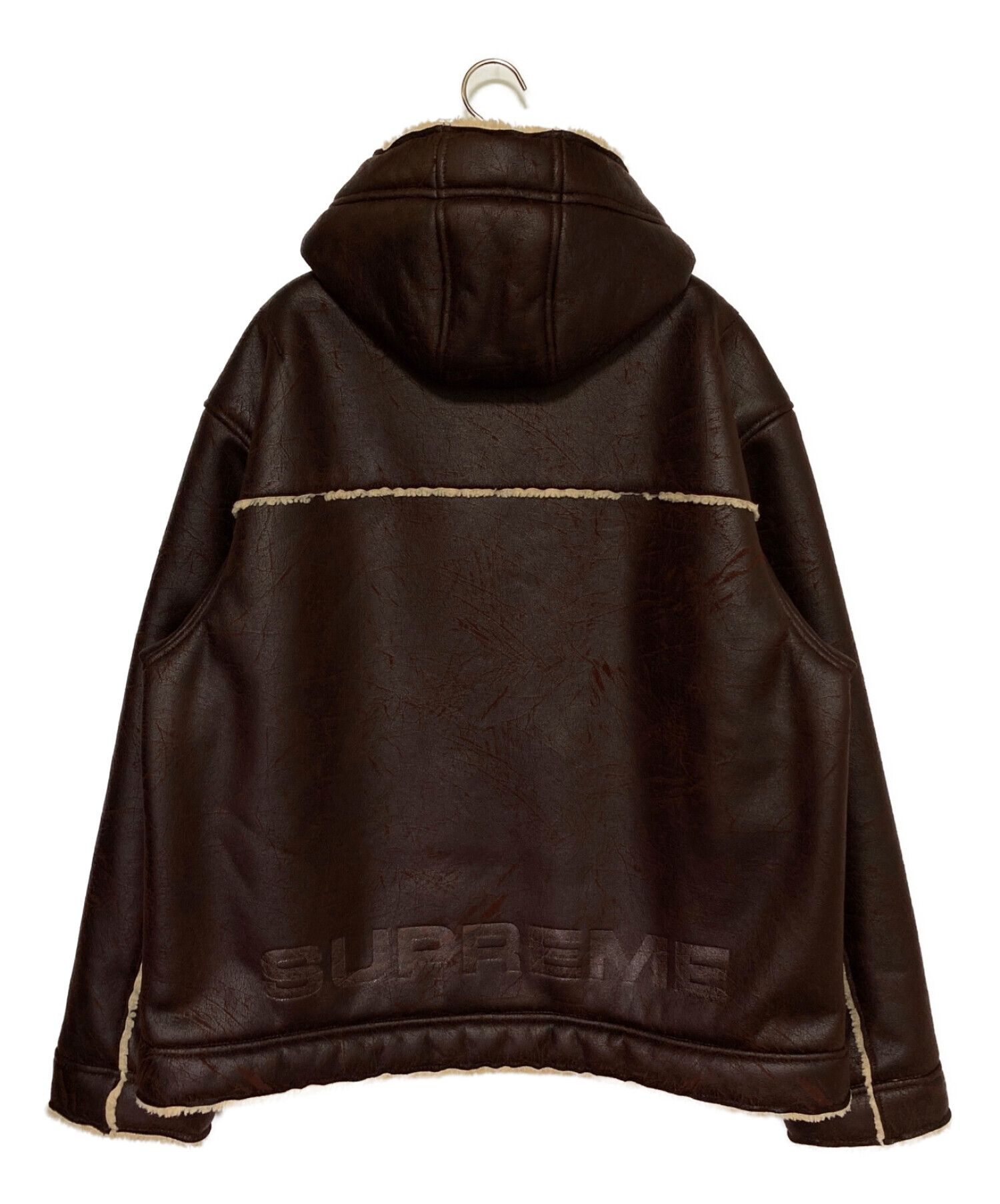 中古・古着通販】SUPREME (シュプリーム) Faux Shearling Hooded