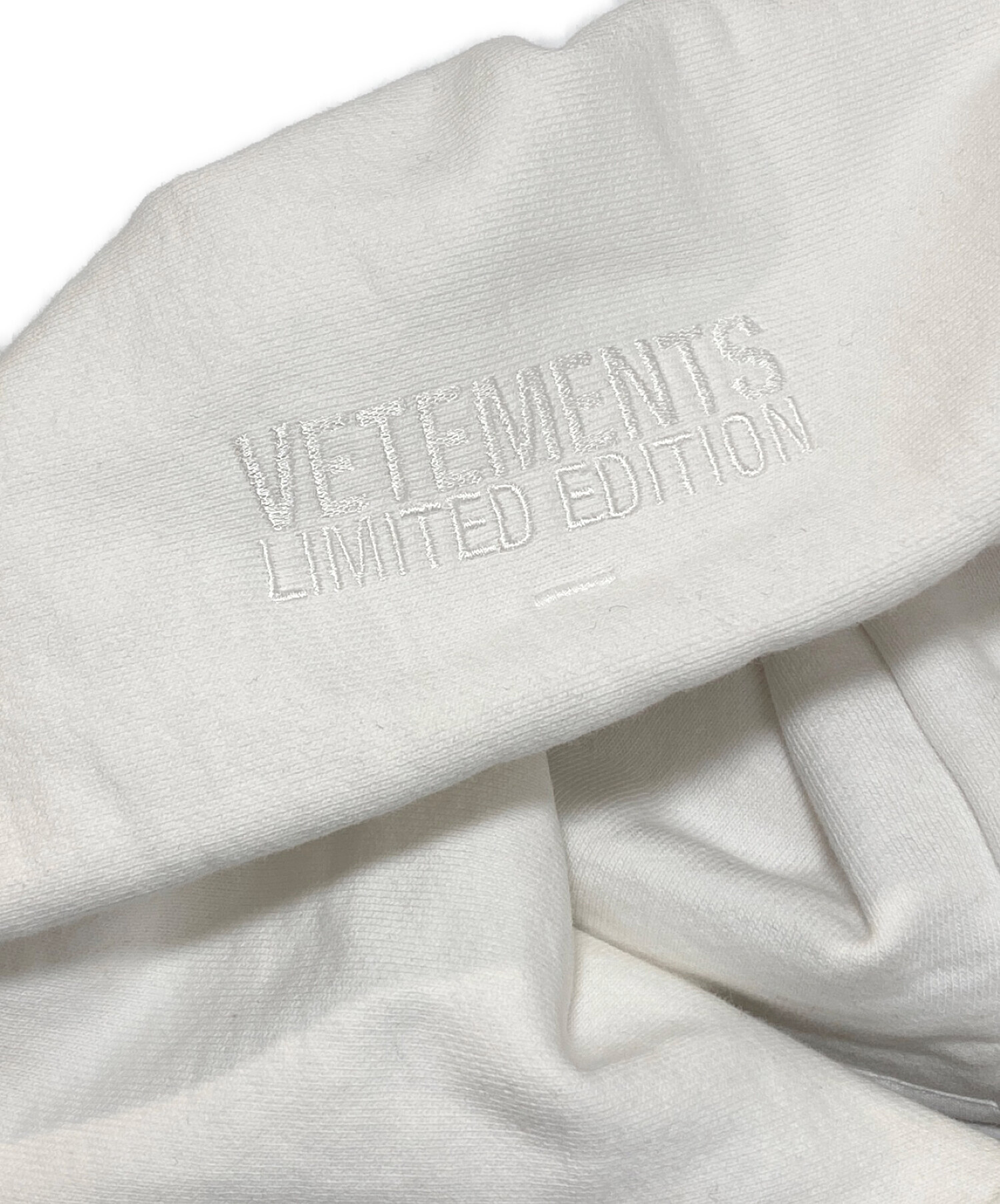 中古・古着通販】VETEMENTS (ヴェトモン) Black Label Logo Hoodie