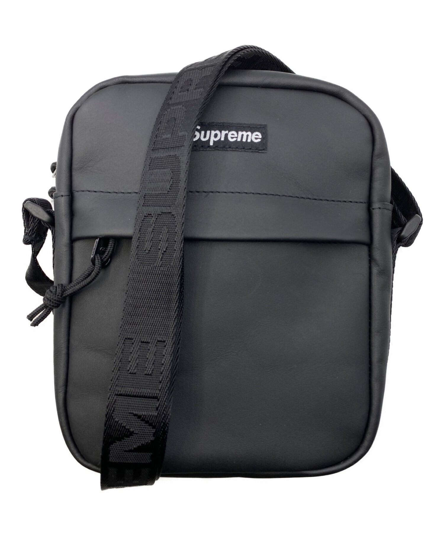 中古・古着通販】SUPREME (シュプリーム) Leather Shoulder Bag