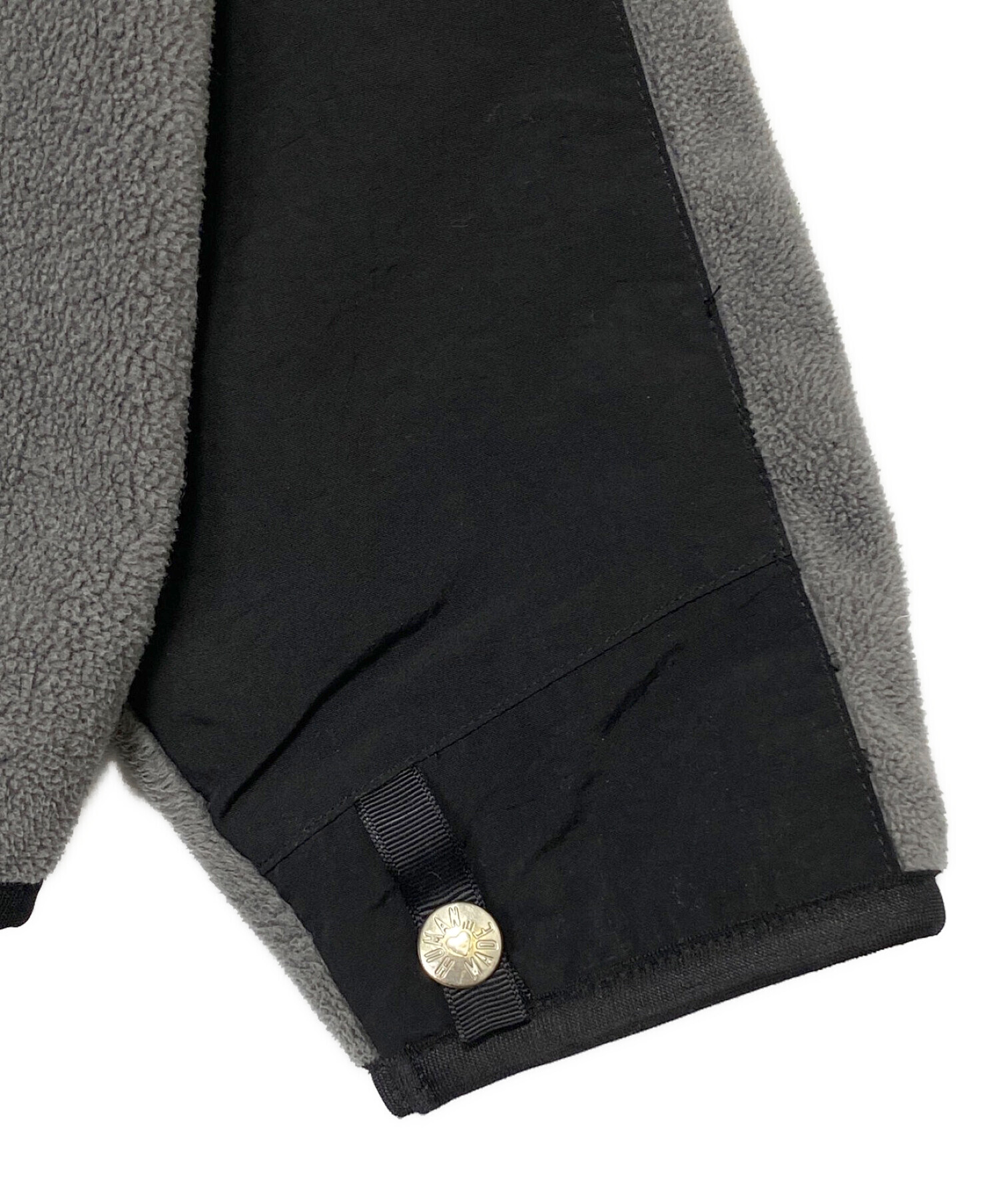 HUMAN MADE グレー ジャケット 中古・古着通販】HUMAN MADE (ヒューマンメイド) FLEECE HALF-ZIP