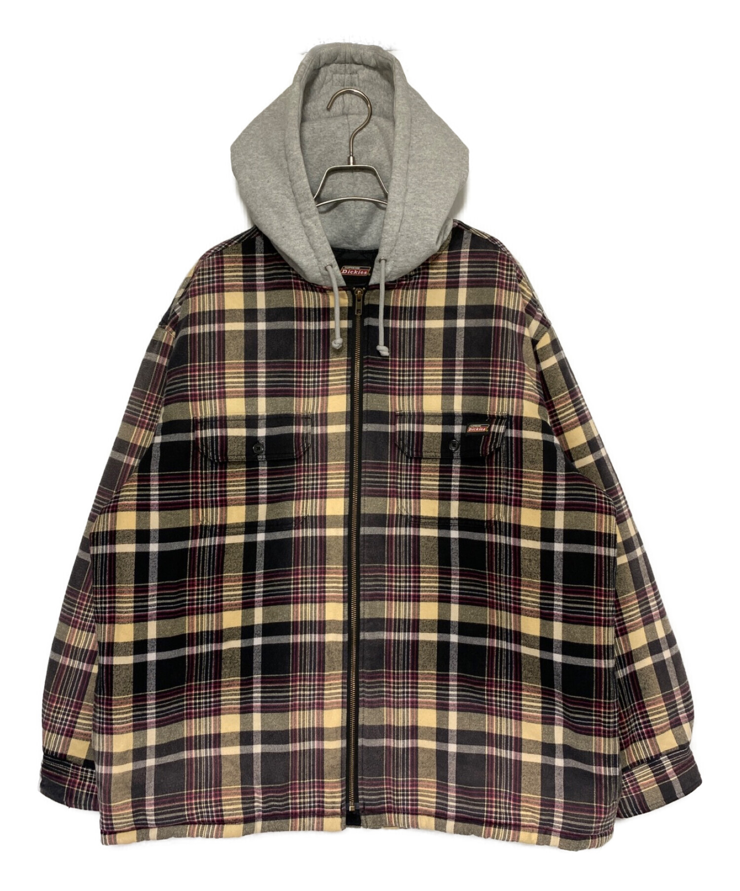 Supreme Dickies Plaid Hooded Zip Up 【公式通販】