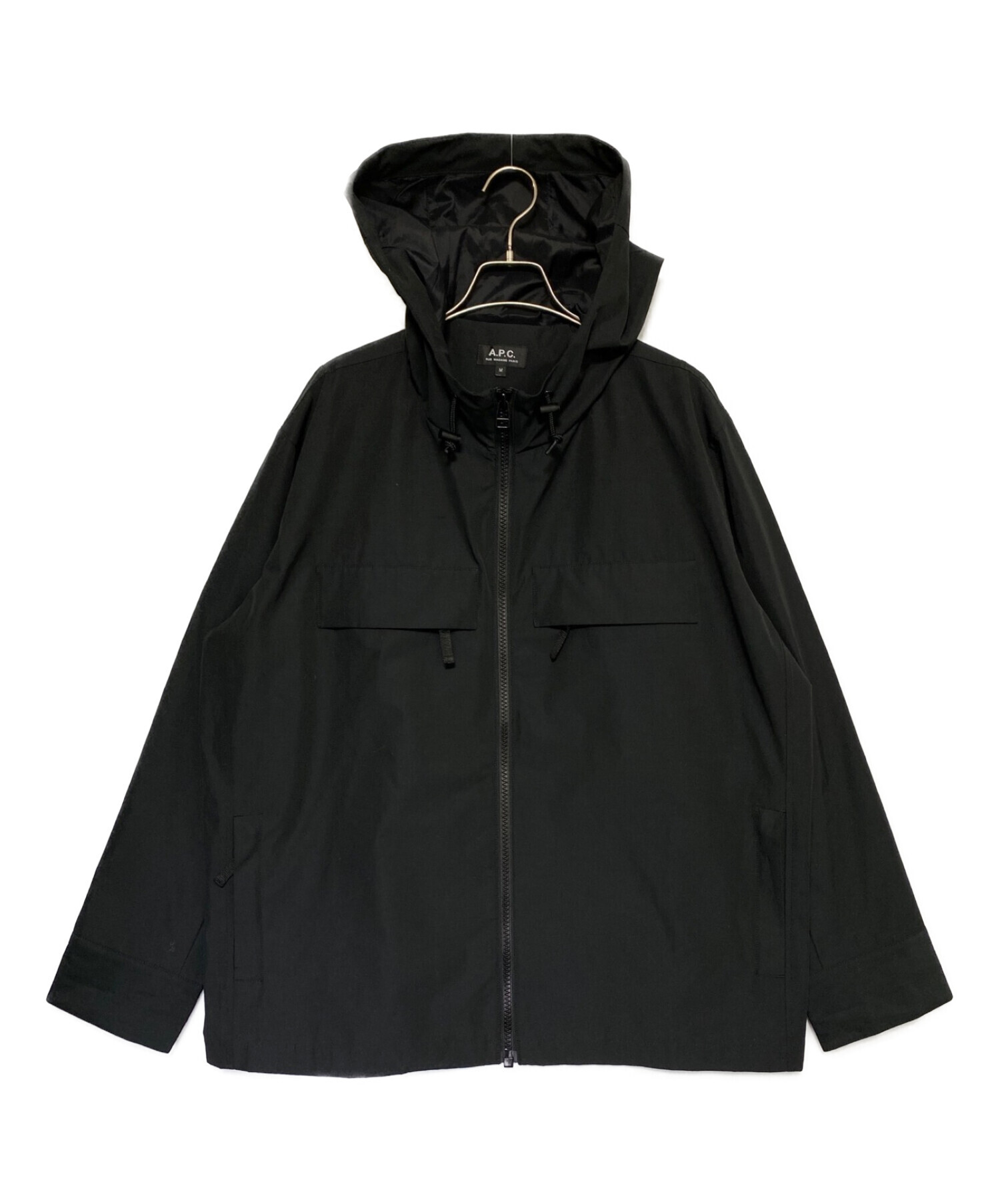 中古・古着通販】A.P.C. (アー・ペー・セー) Samuel パーカー ブラック 