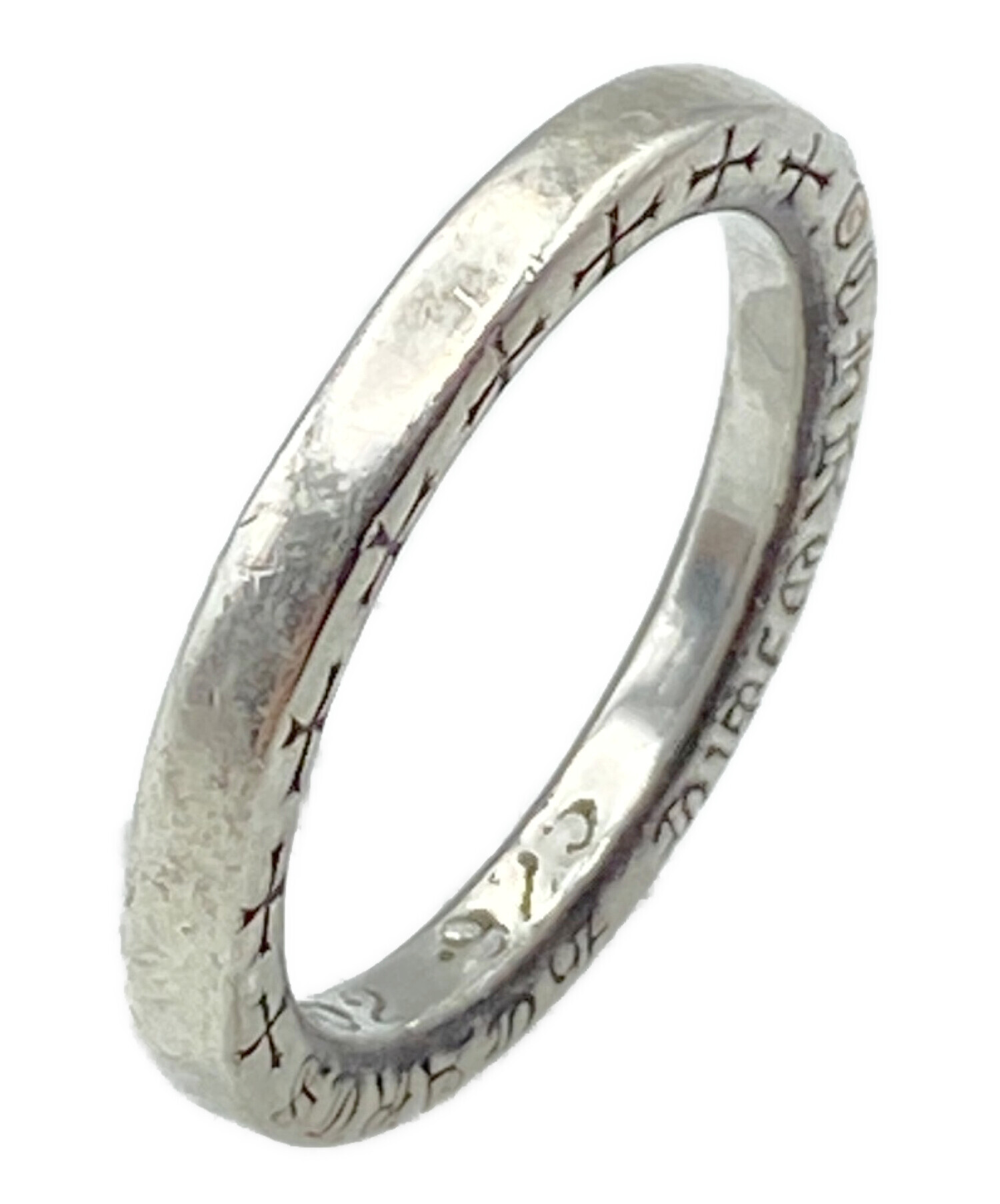 中古・古着通販】CHROME HEARTS (クロムハーツ) NTFLリング サイズ:17