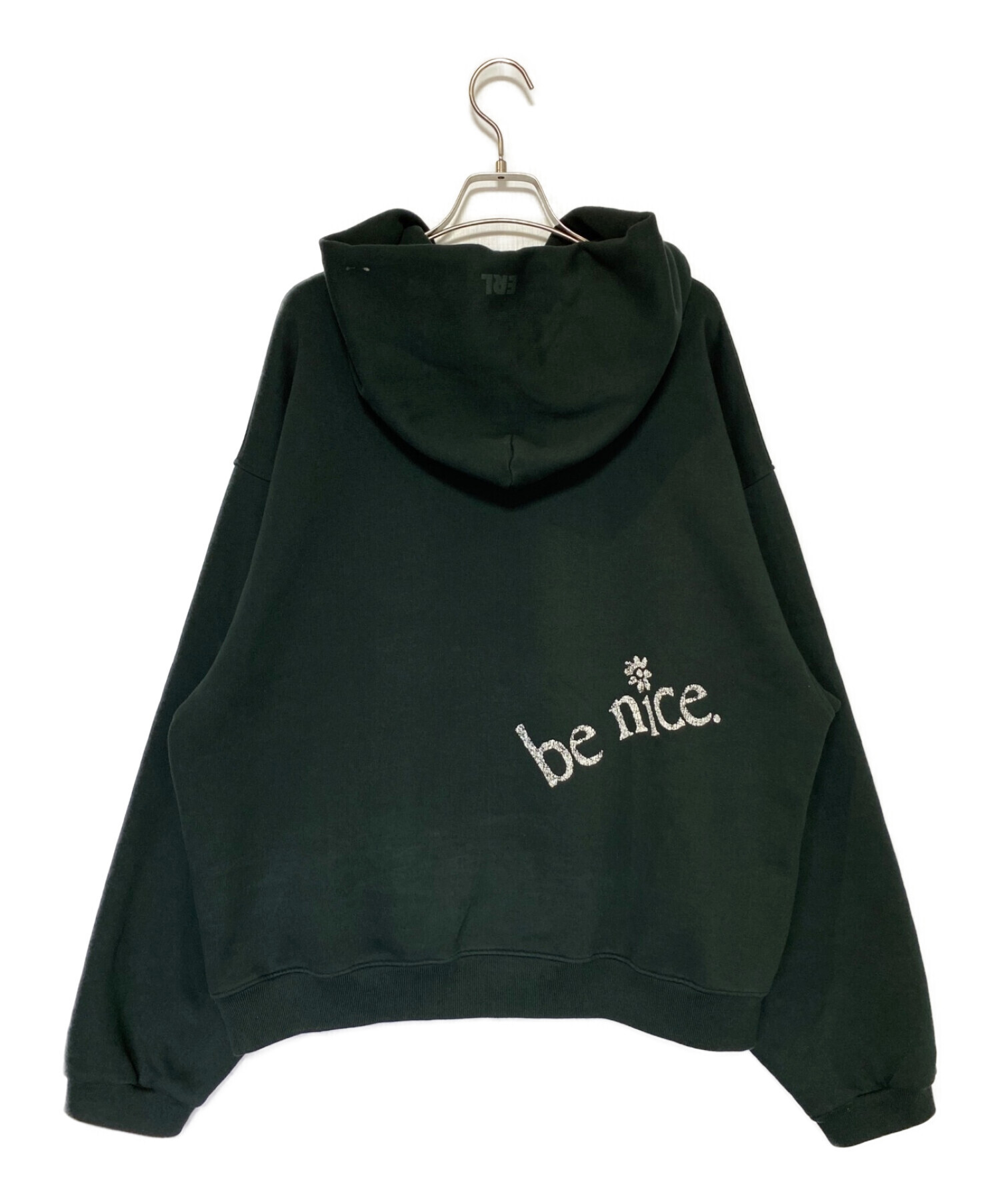 中古・古着通販】ERL (イーアールエル) VENICE HOODIE グリーン サイズ