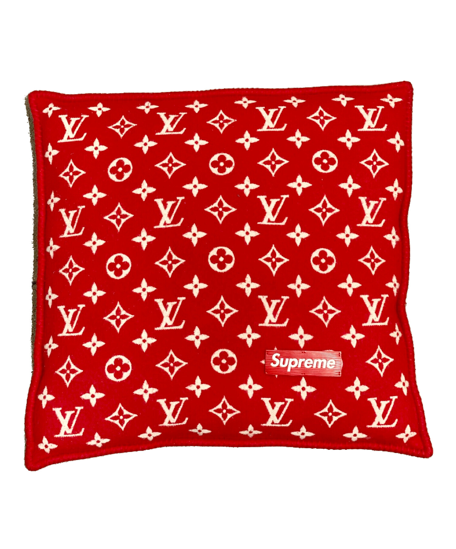 ルイ・ヴィトン×スプリーム クッション　一個です 中古・古着通販】LOUIS VUITTON (ルイ ヴィトン) SUPREME