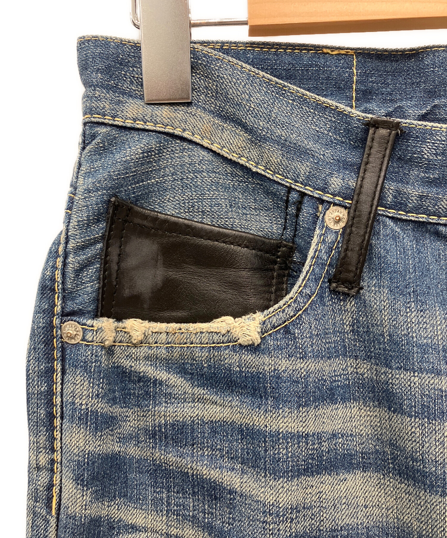 中古・古着通販】TMT (ティーエムティー) デニムパンツ ネイビー