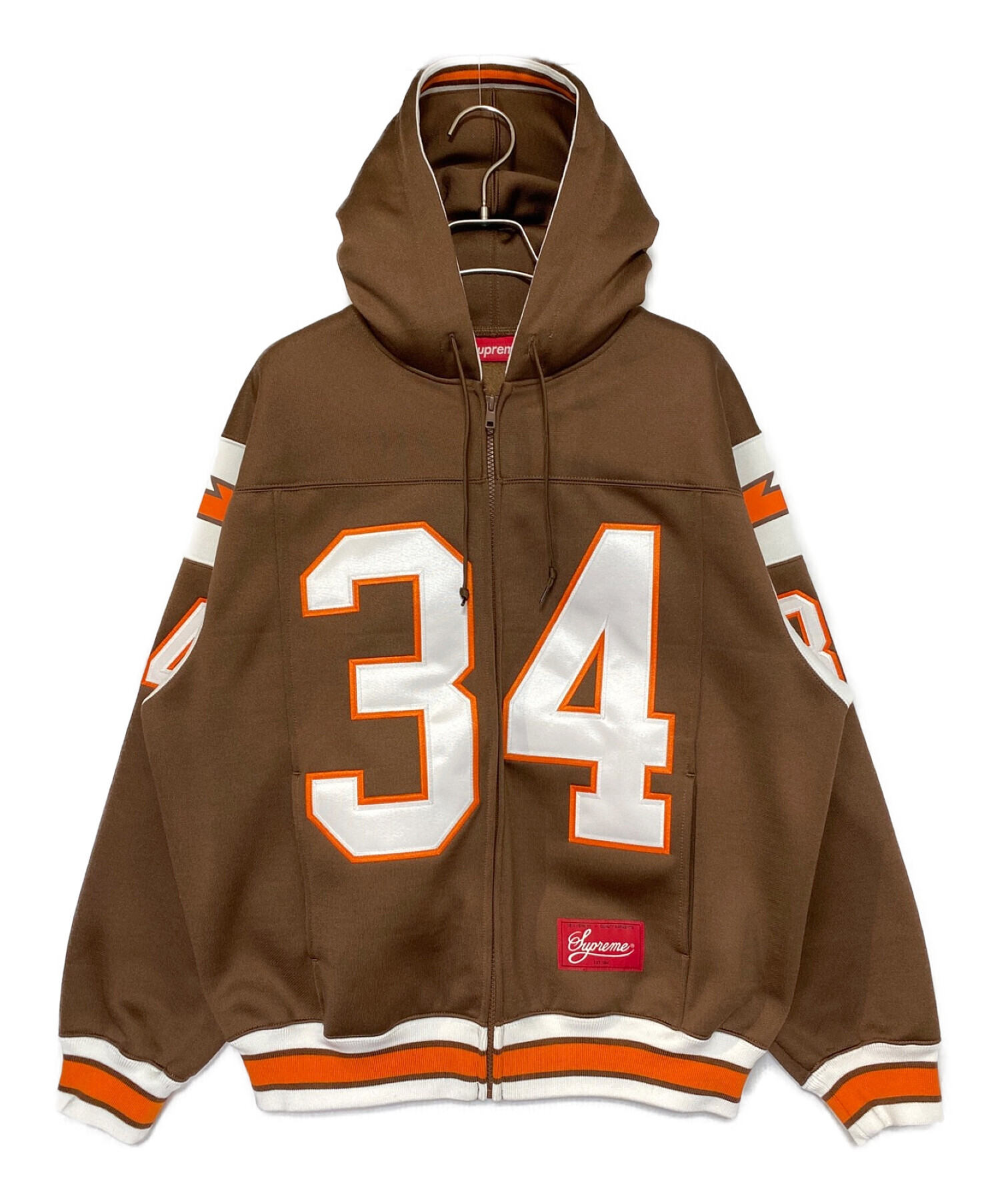 中古・古着通販】SUPREME (シュプリーム) Football Zip Up Hooded 