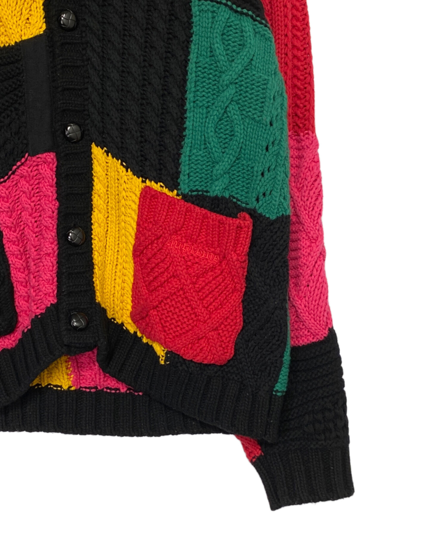 中古・古着通販】SUPREME (シュプリーム) Patchwork Cable Knit 