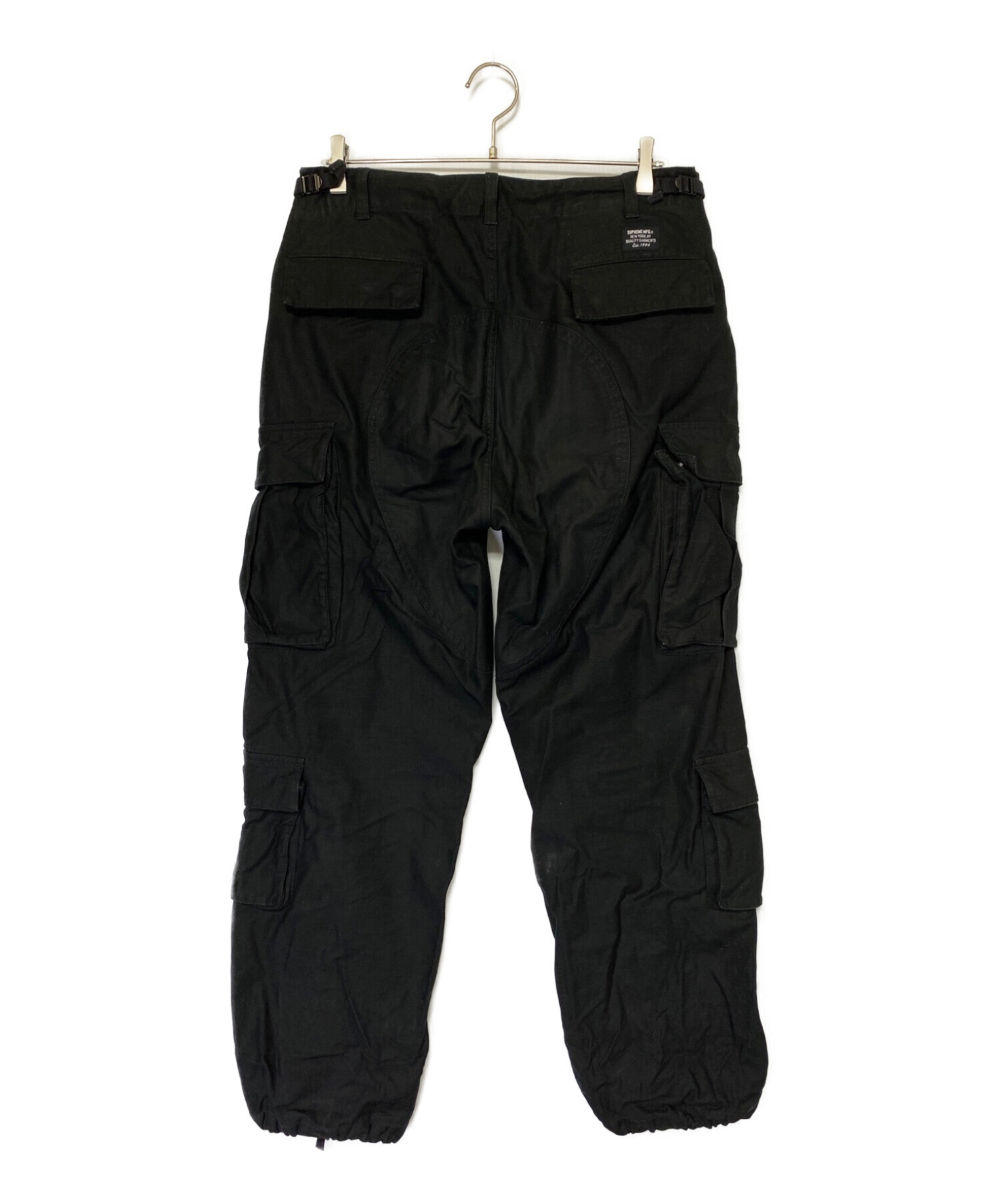 中古・古着通販】SUPREME (シュプリーム) Cargo Pant ブラック 中古・古着通販】SUPREME (シュプリーム) Cargo Pant ブラック