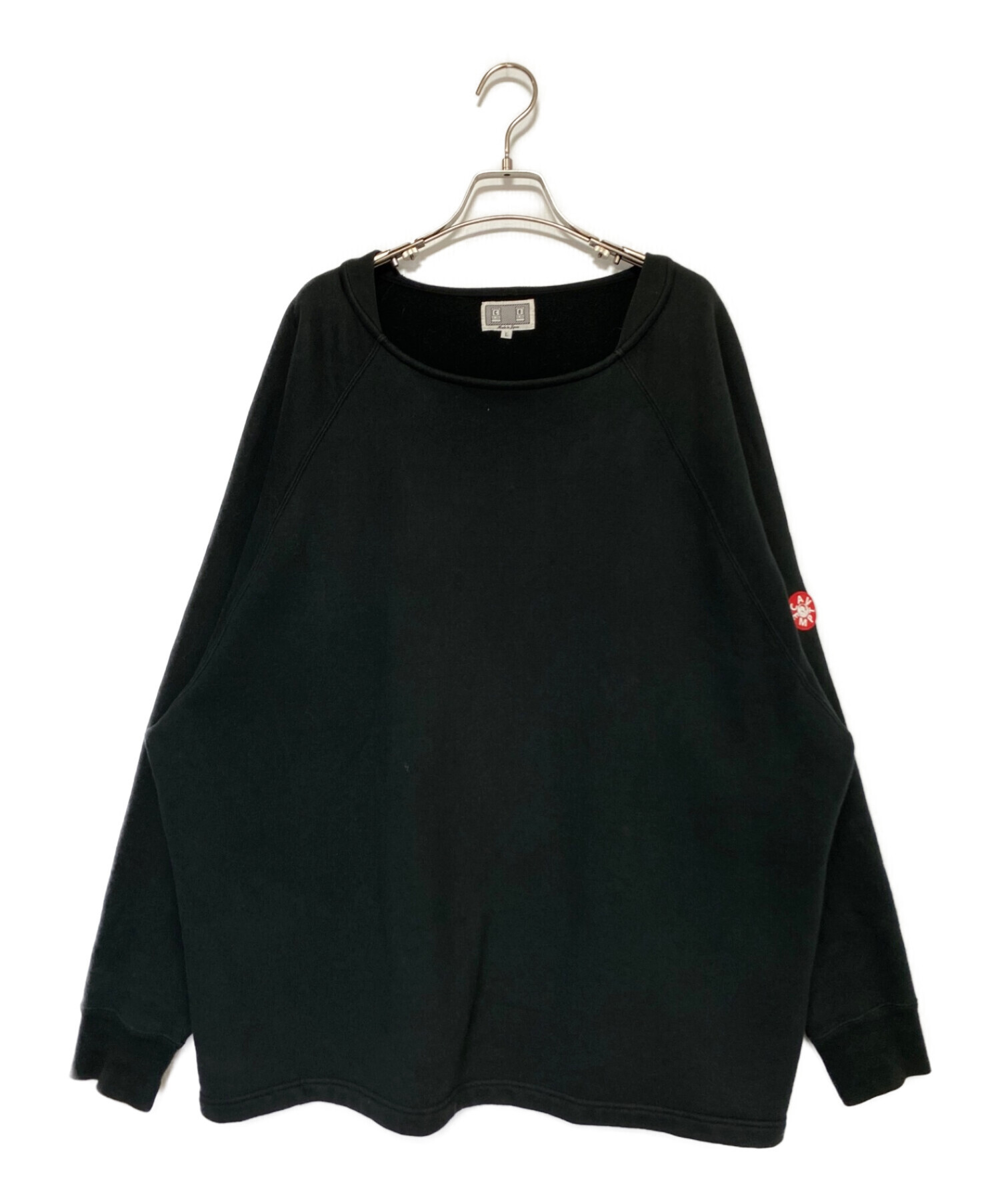 中古・古着通販】C.E (シーイー) スウェット ブラック サイズ:L 