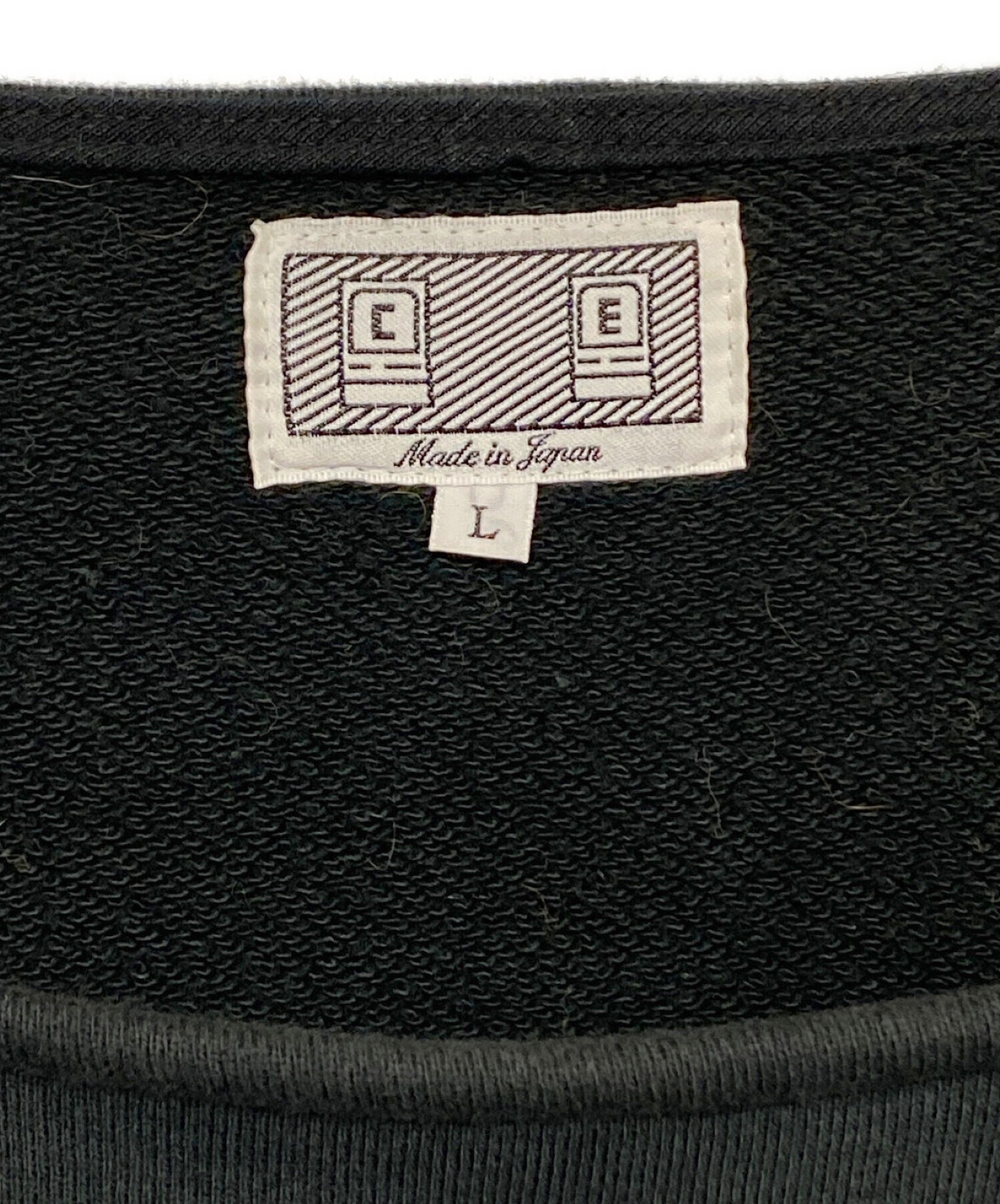 中古・古着通販】C.E (シーイー) スウェット ブラック サイズ:L