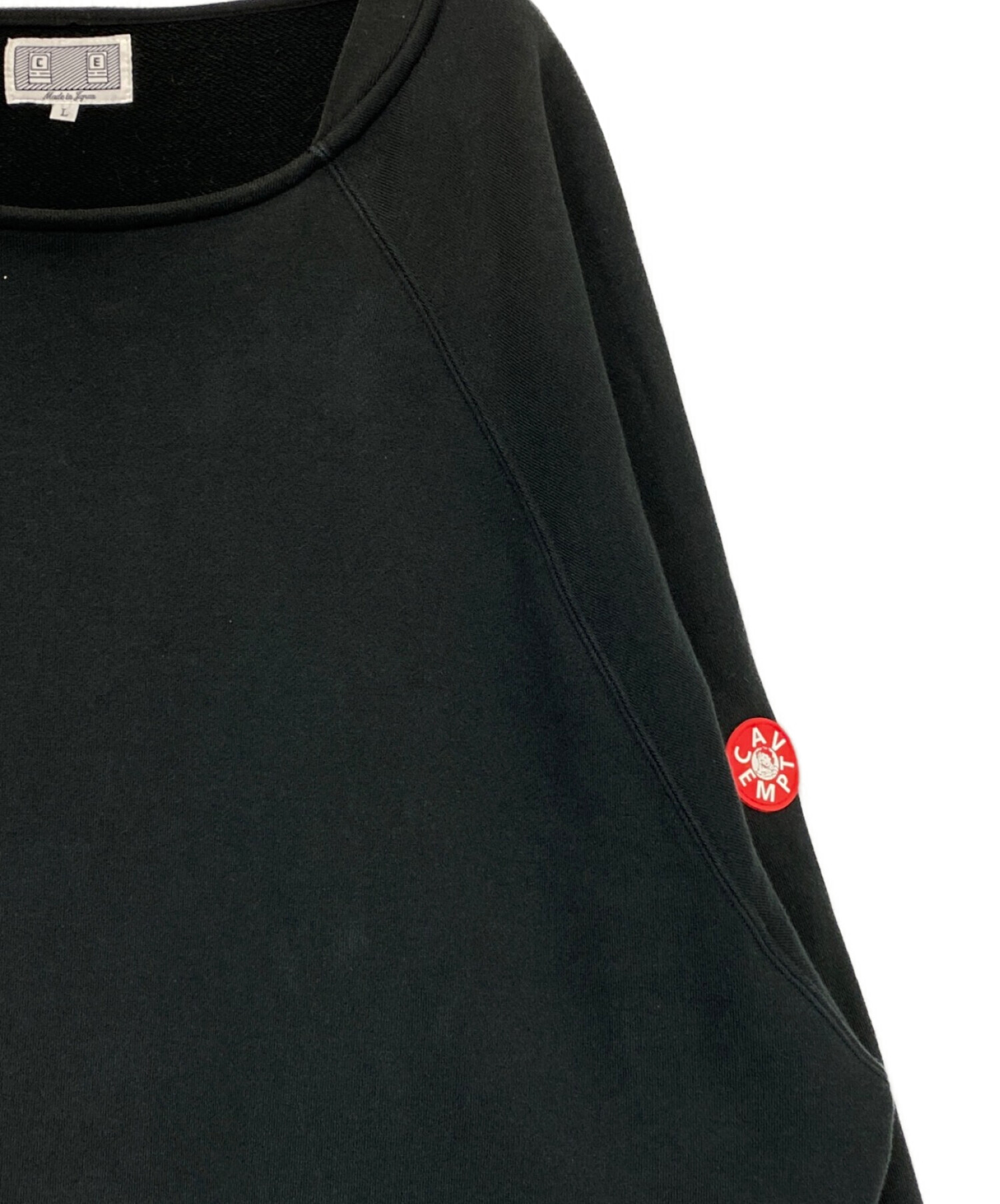 中古・古着通販】C.E (シーイー) スウェット ブラック サイズ:L