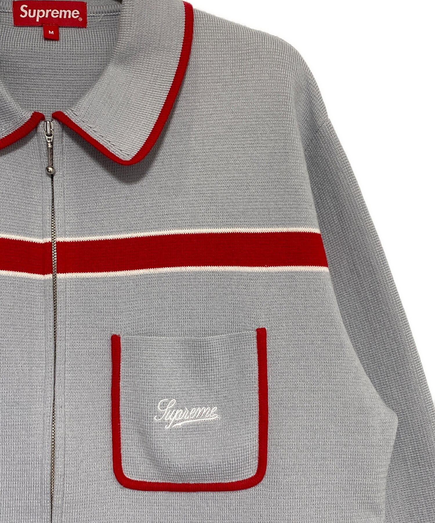 中古・古着通販】SUPREME (シュプリーム) Chest Stripe Zip Up 