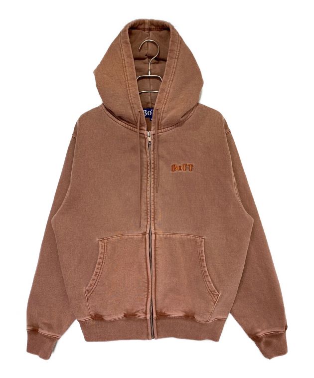 中古・古着通販】BoTT (ボット) Pigment Dyed Zip Hoodie カーキ