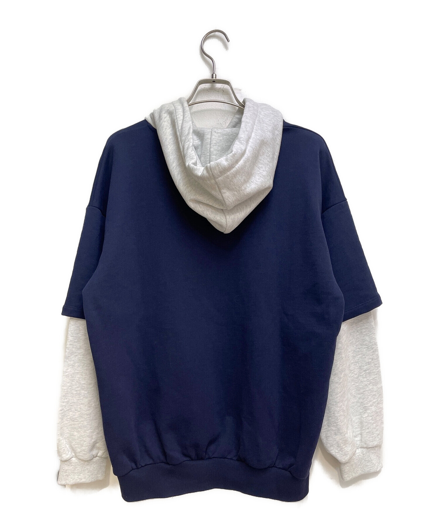中古・古着通販】CELINE (セリーヌ) Two-tone Hoodie in Cotton Fleece 