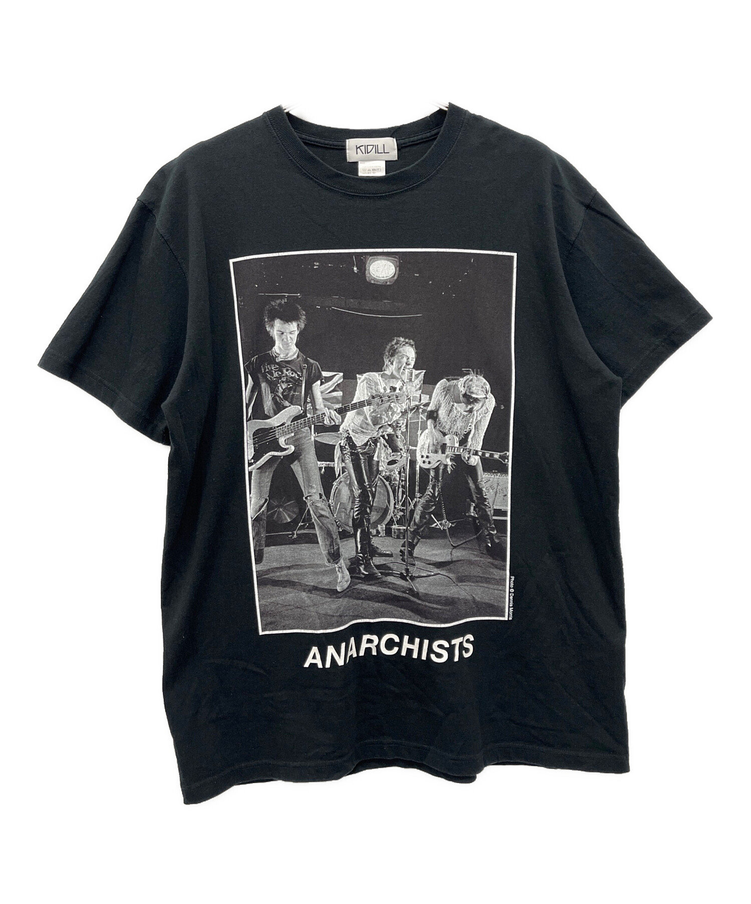 KIDILL キィディル Bauhaus プリント Tシャツ 黒 ブラック 【公式通販】