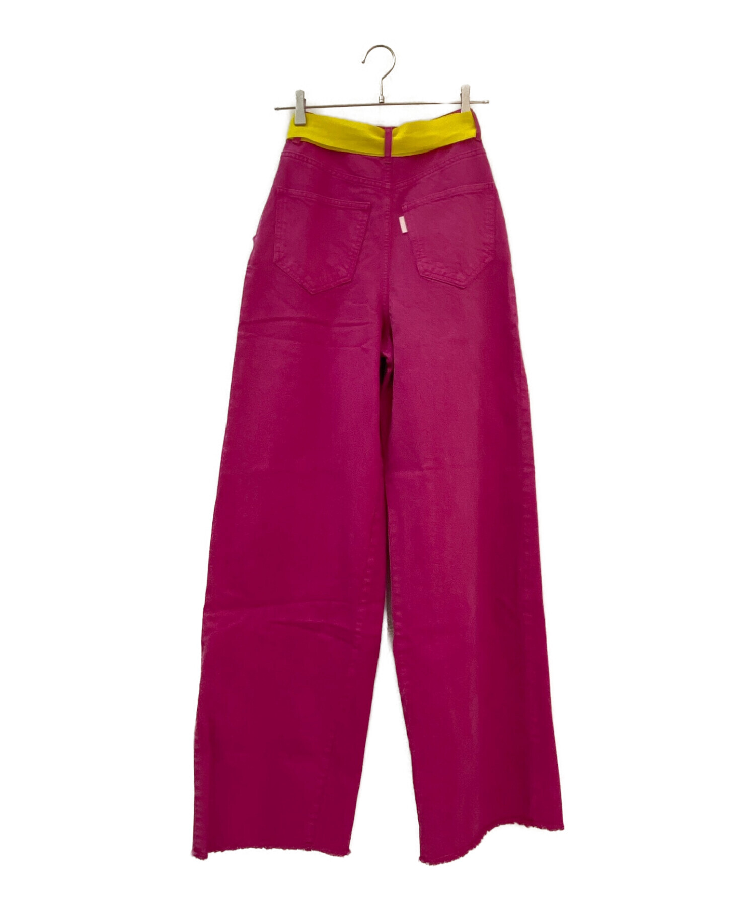 中古・古着通販】AALTO (アールト) カットオフワイドデニムパンツ  