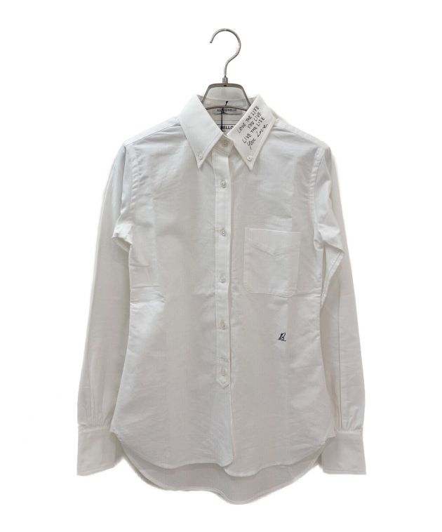 MADISONBLUE マディソンブルー メッセージシャツ 03 中古・古着通販】MADISON BLUE (マディソンブルー) メッセージシャツ